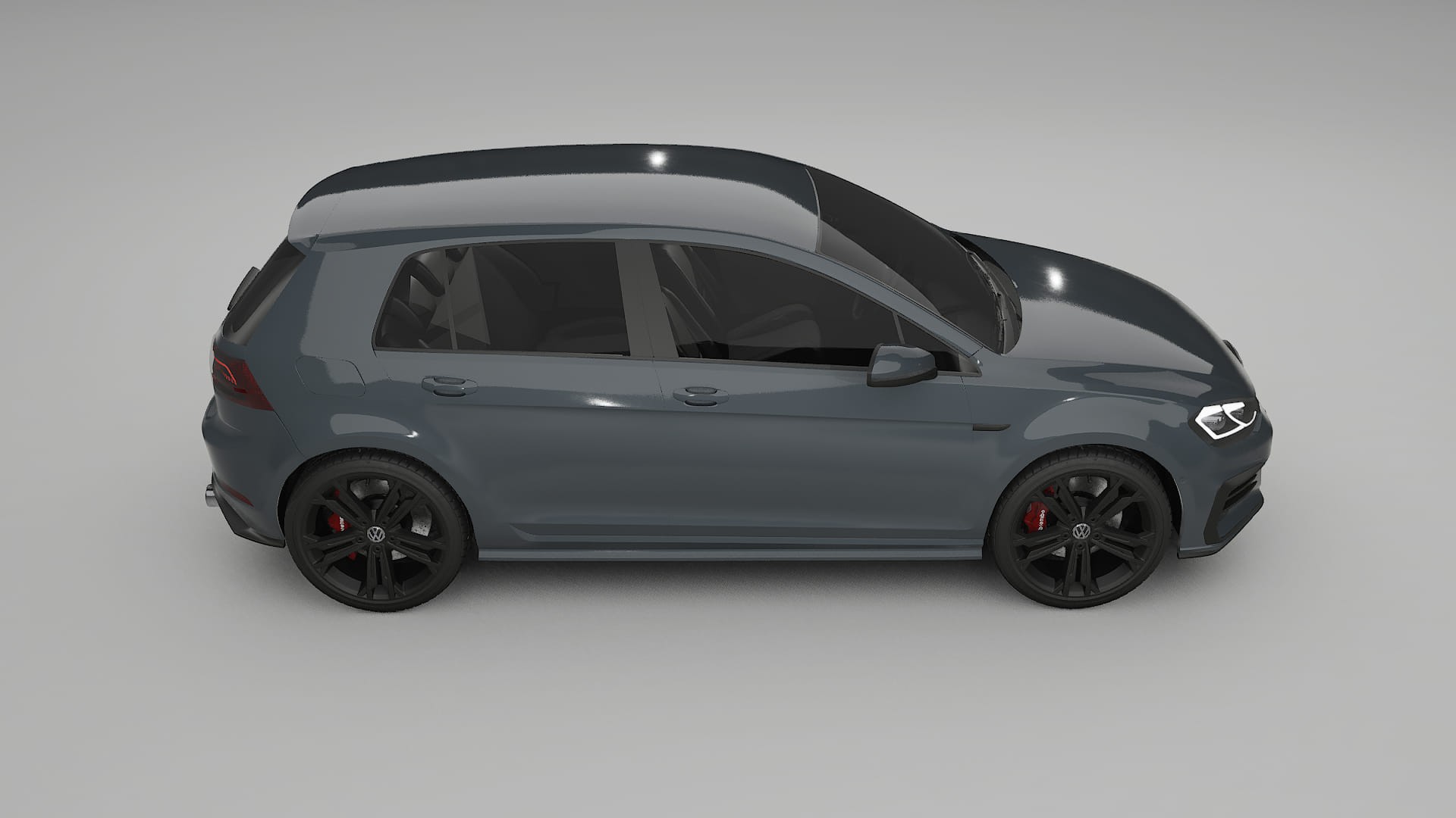 VW Golf Mk7 TPU Lakbeschermingsfolie | GRANITE Kleurveranderende PPF – Volledig Voorgesneden Kit