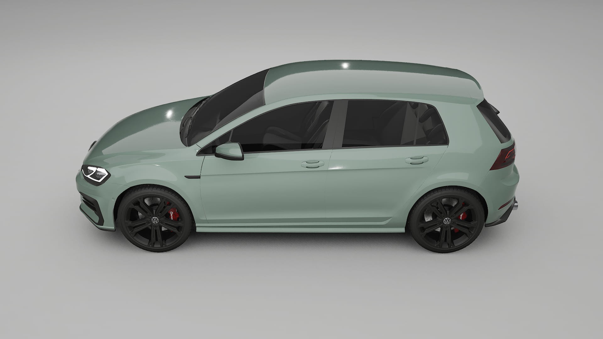 VW Golf Mk7 TPU Lakbeschermingsfolie | CINDER Kleurveranderende PPF – Volledig Voorgesneden Kit