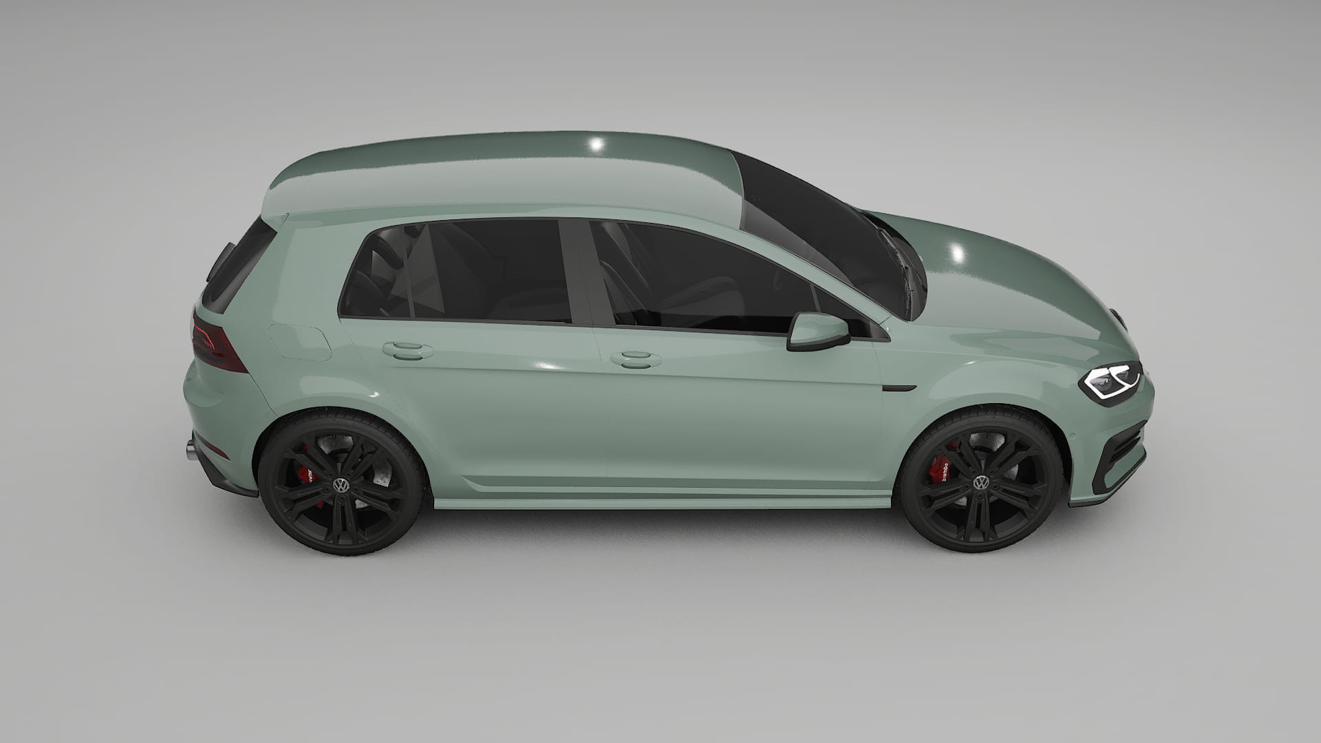 VW Golf Mk7 TPU Lakbeschermingsfolie | CINDER Kleurveranderende PPF – Volledig Voorgesneden Kit