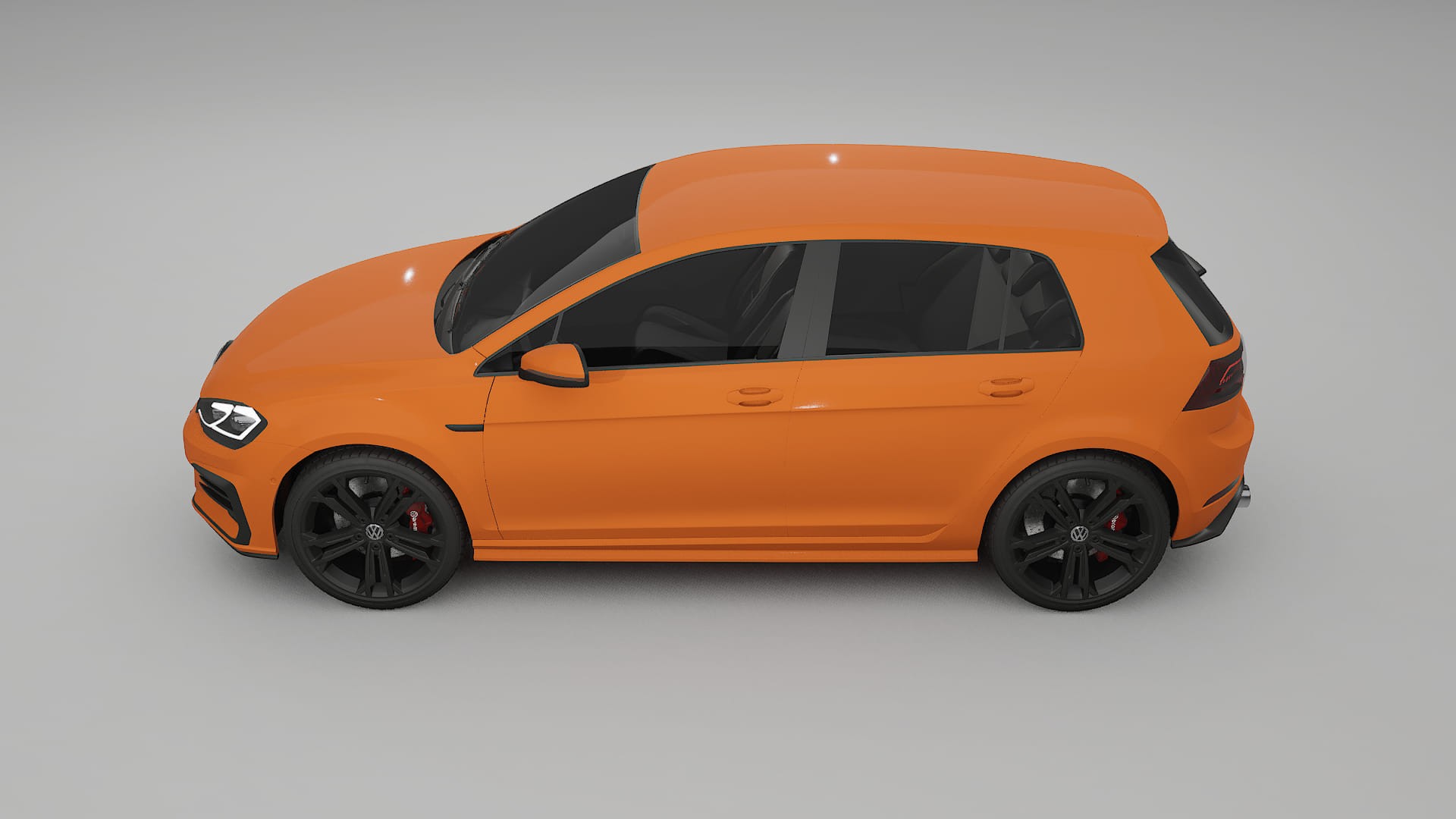 VW Golf Mk7 TPU Lakbeschermingsfolie | ROCKET Kleurveranderende PPF – Volledig Voorgesneden Kit