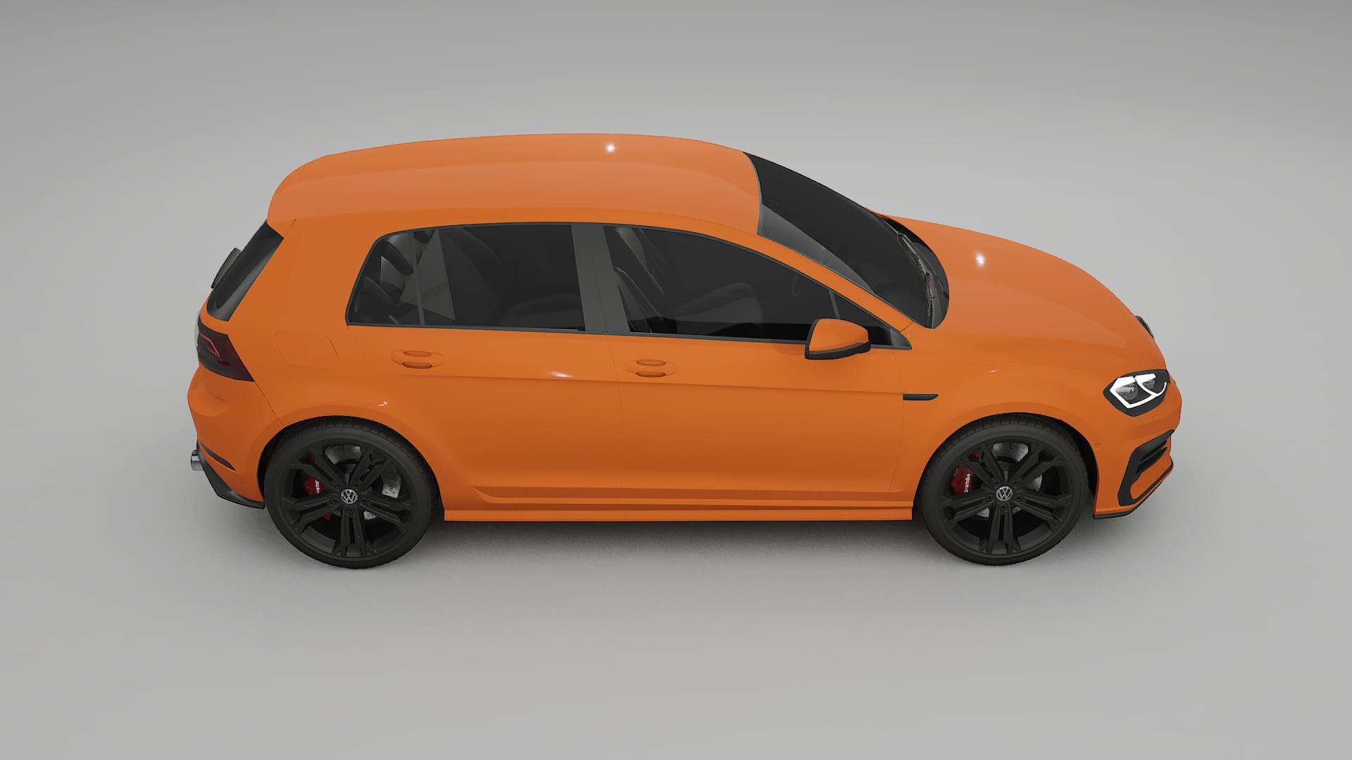VW Golf Mk7 TPU Lakbeschermingsfolie | ROCKET Kleurveranderende PPF – Volledig Voorgesneden Kit