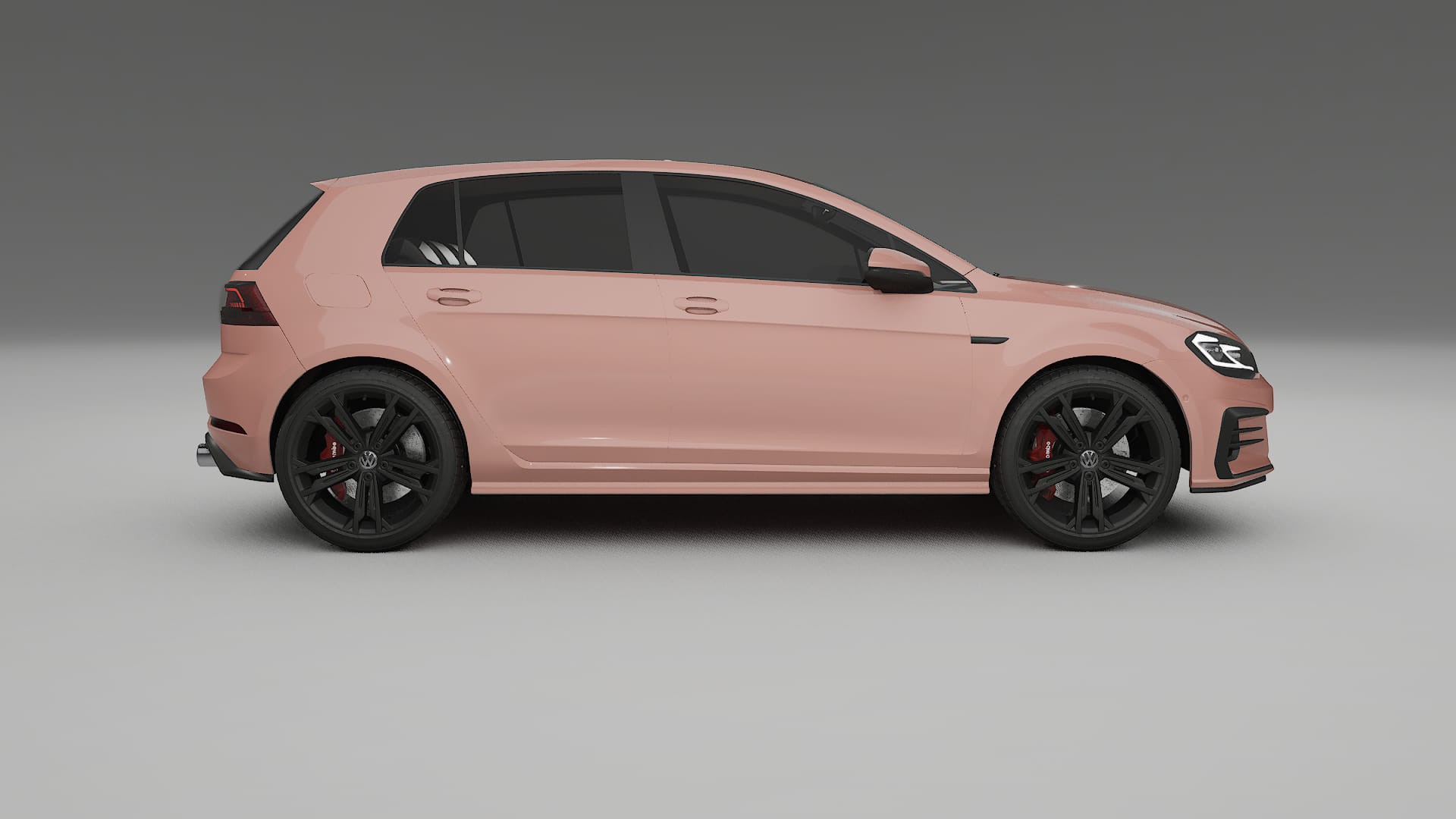 VW Golf Mk7 TPU Lakbeschermingsfolie | BLUSH Kleurveranderende PPF – Volledig Voorgesneden Kit