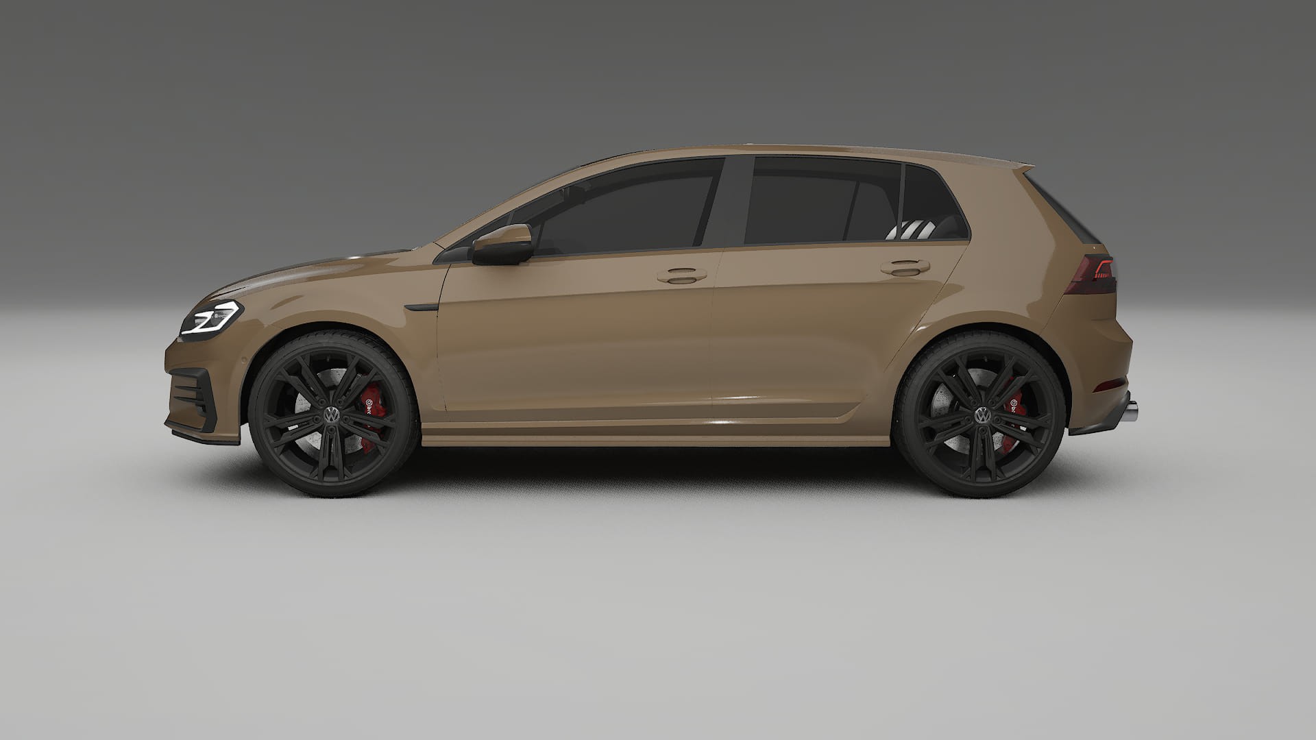 VW Golf Mk7 TPU Lakbeschermingsfolie | SAHARA Kleurveranderende PPF – Volledig Voorgesneden Kit