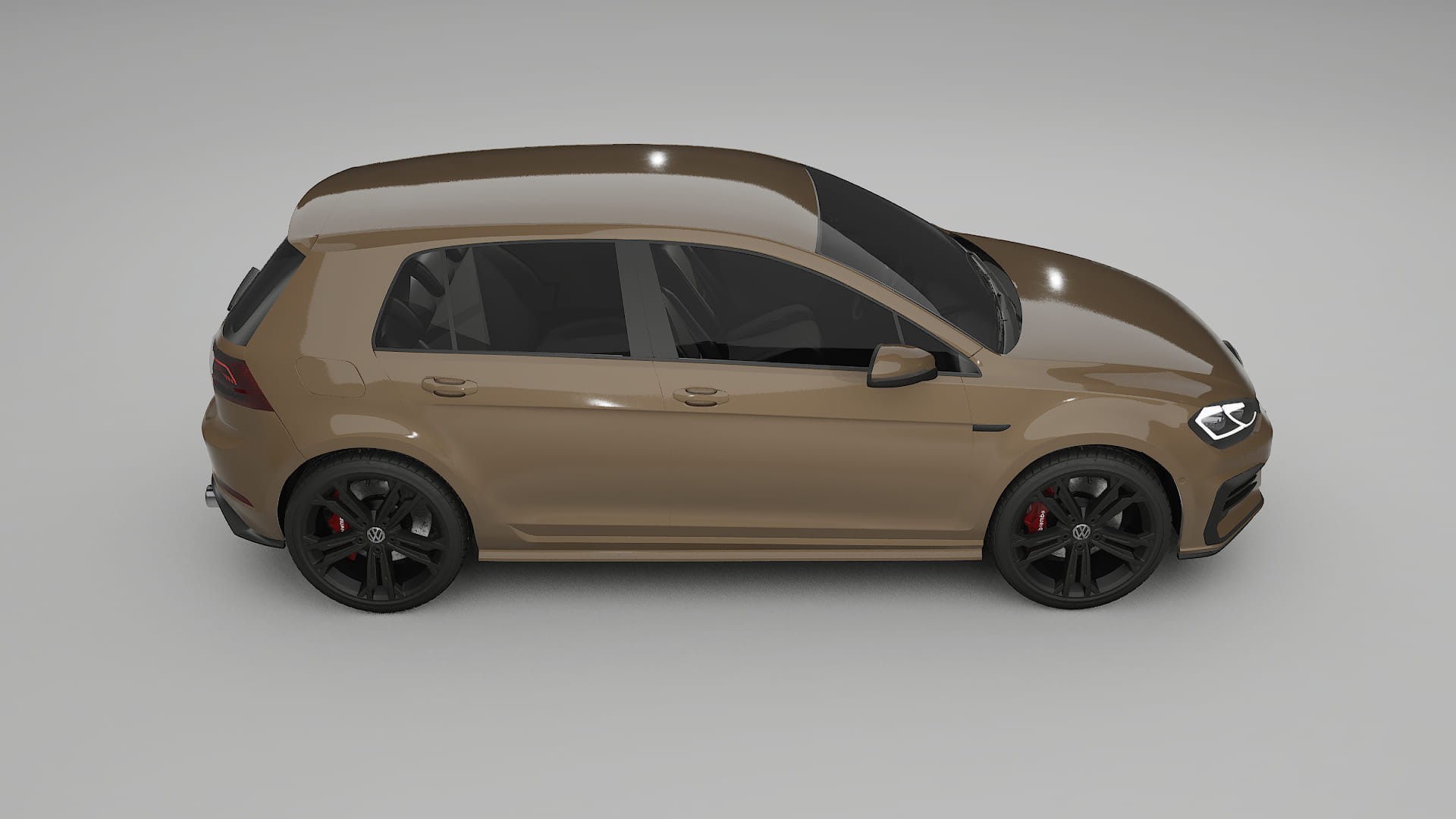 VW Golf Mk7 TPU Lakbeschermingsfolie | SAHARA Kleurveranderende PPF – Volledig Voorgesneden Kit