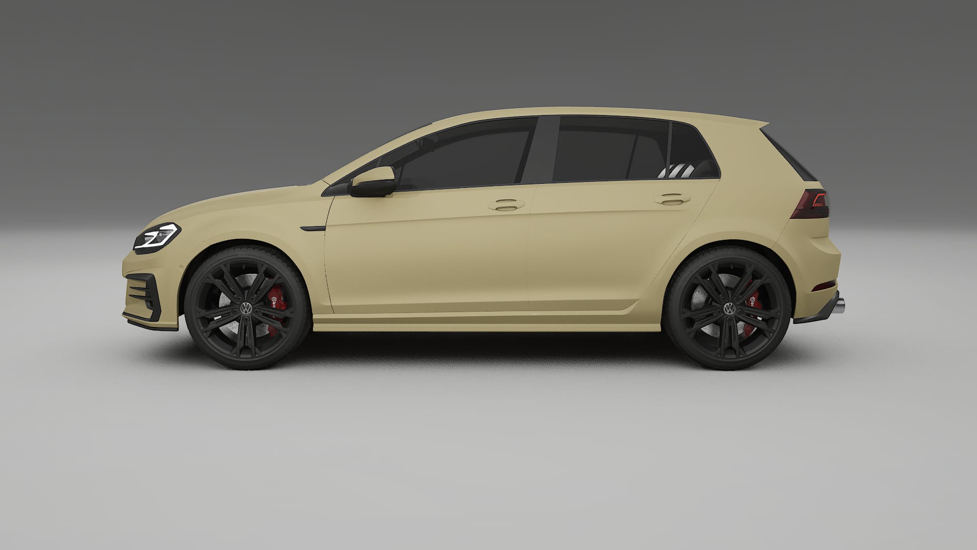 VW Golf Mk7 TPU Lakbeschermingsfolie | SAND Kleurveranderende PPF – Volledig Voorgesneden Kit