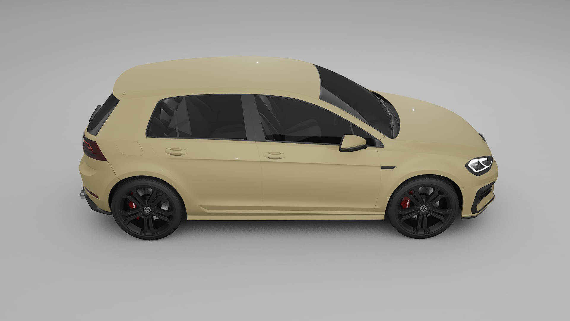 VW Golf Mk7 TPU Lakbeschermingsfolie | SAND Kleurveranderende PPF – Volledig Voorgesneden Kit