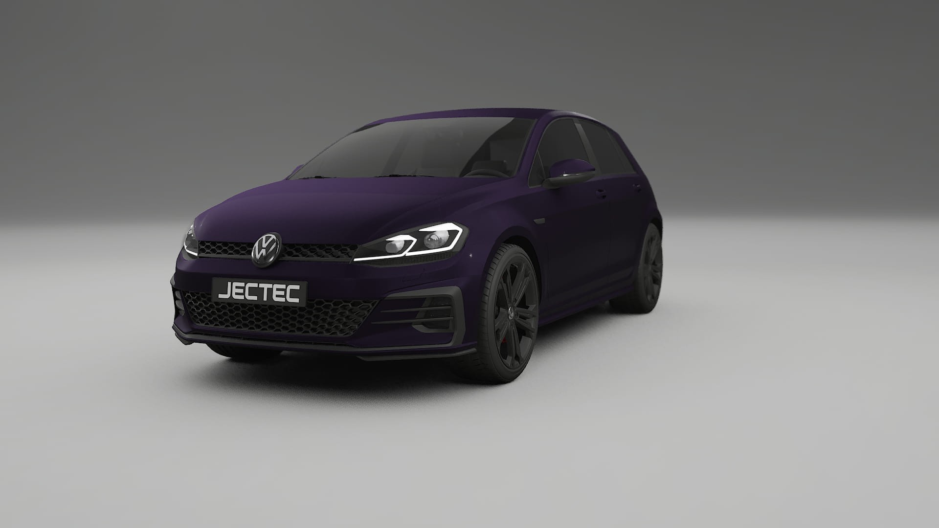 VW Golf Mk7 TPU Lakbeschermingsfolie | VIOLET Kleurveranderende PPF – Volledig Voorgesneden Kit