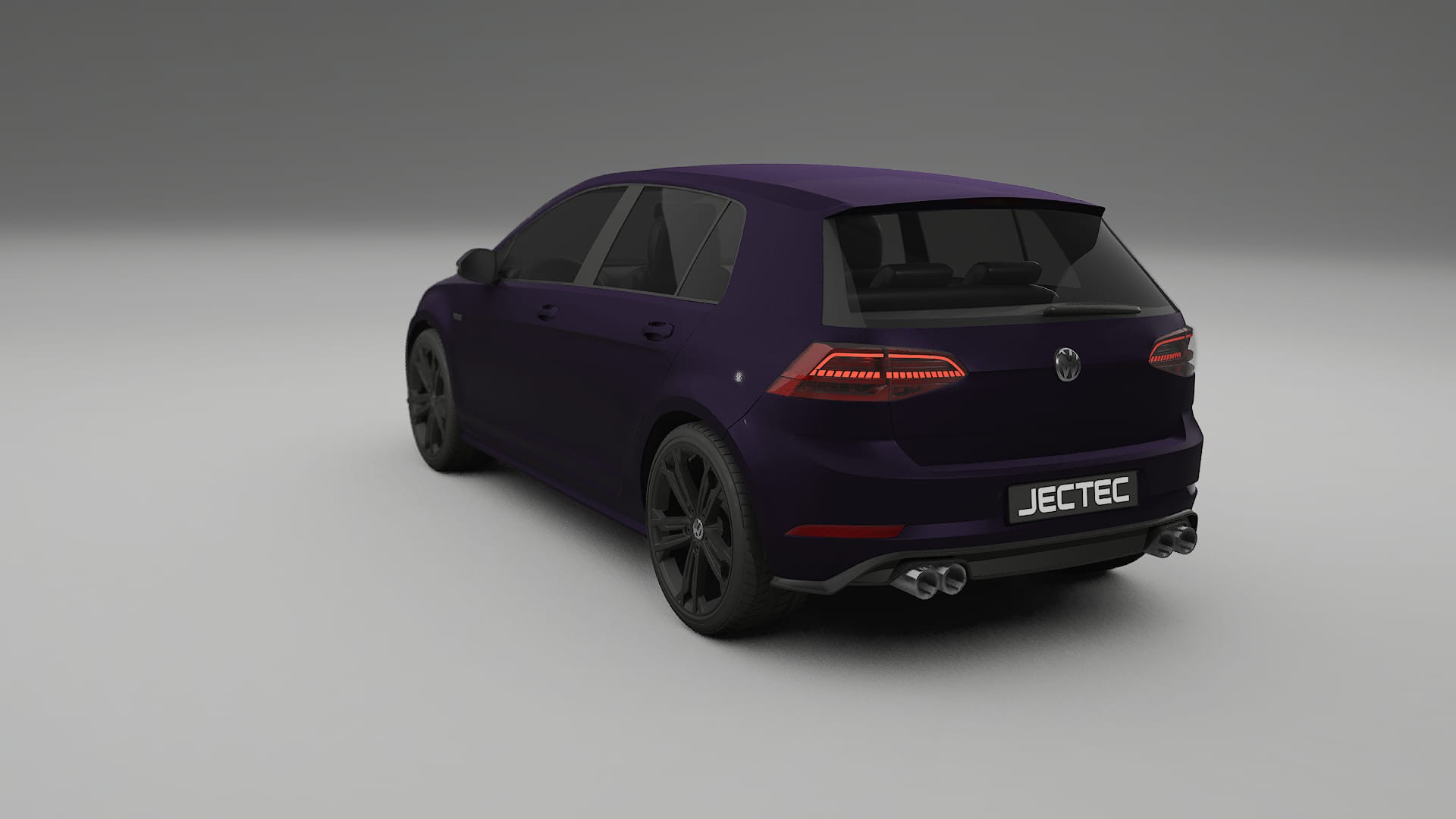 VW Golf Mk7 TPU Lakbeschermingsfolie | VIOLET Kleurveranderende PPF – Volledig Voorgesneden Kit