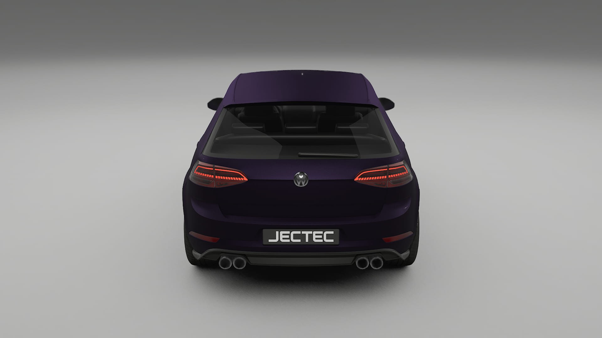 VW Golf Mk7 TPU Lakbeschermingsfolie | VIOLET Kleurveranderende PPF – Volledig Voorgesneden Kit
