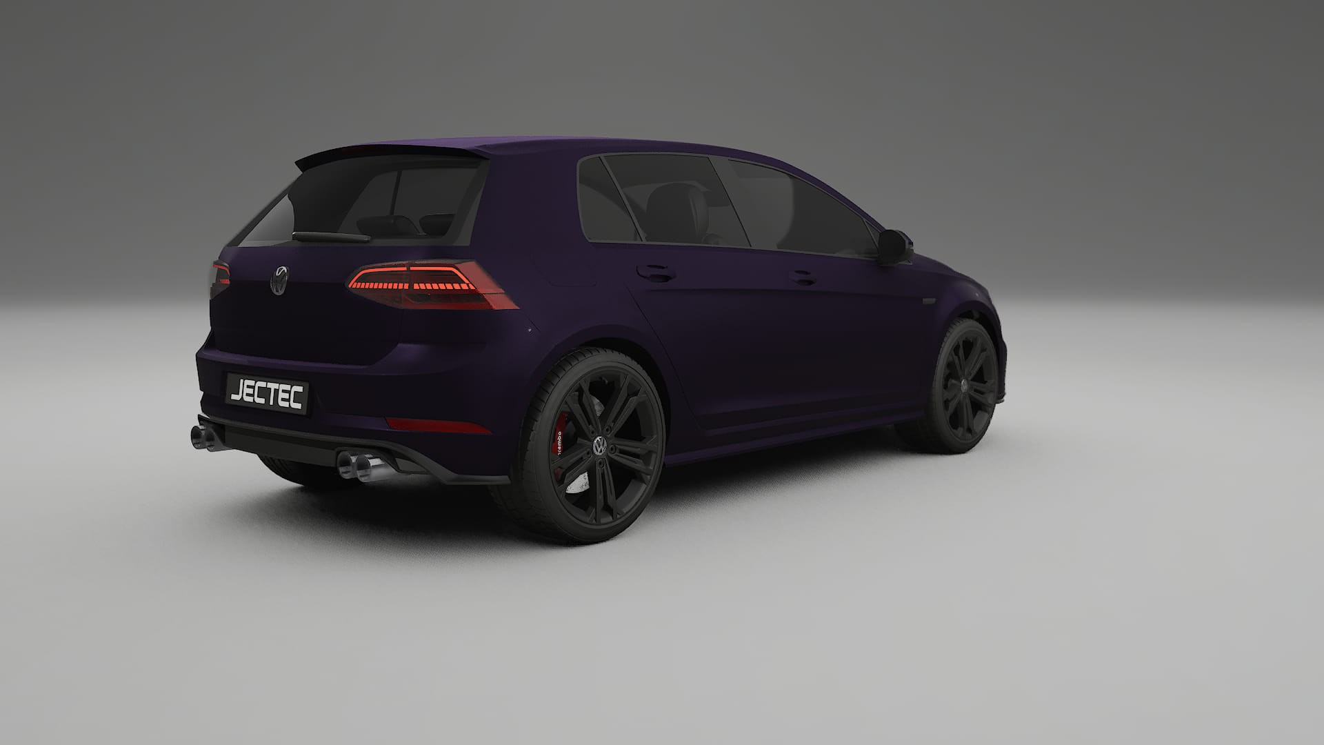 VW Golf Mk7 TPU Lakbeschermingsfolie | VIOLET Kleurveranderende PPF – Volledig Voorgesneden Kit