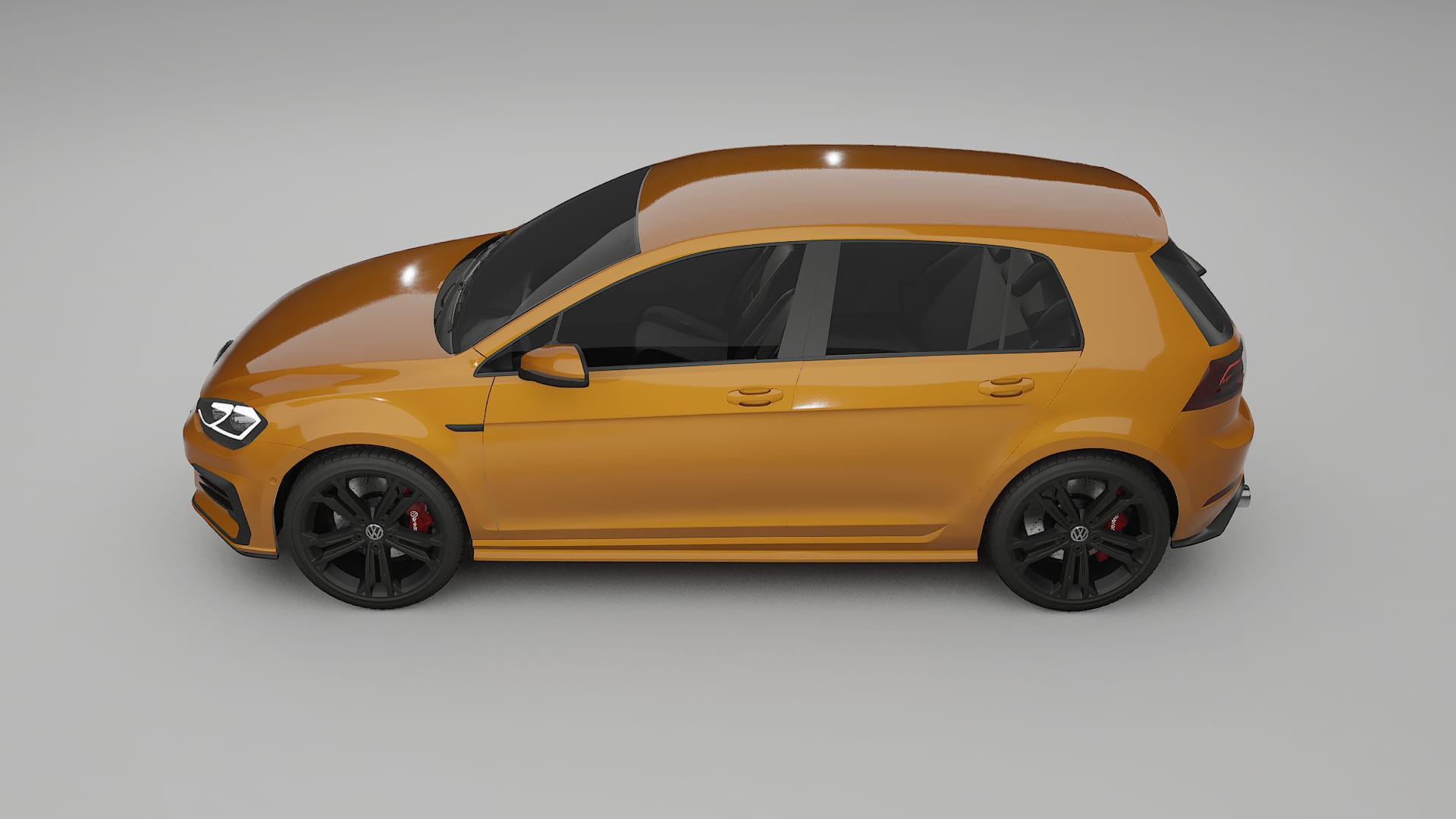 VW Golf Mk7 TPU Lakbeschermingsfolie | DAISY Kleurveranderende PPF – Volledig Voorgesneden Kit