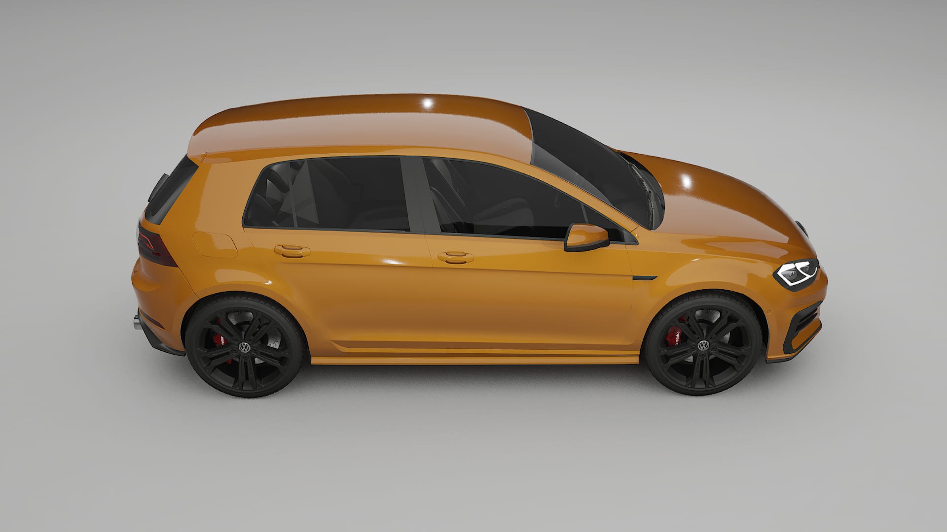 VW Golf Mk7 TPU Lakbeschermingsfolie | DAISY Kleurveranderende PPF – Volledig Voorgesneden Kit