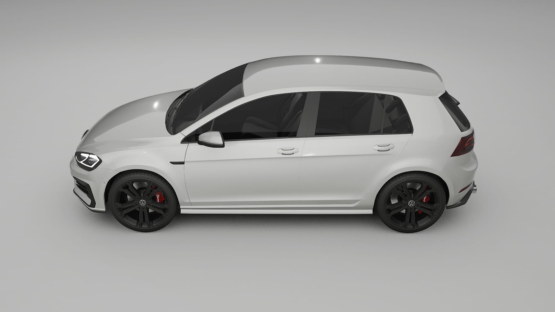 VW Golf Mk7 TPU Lakbeschermingsfolie | PEARL Kleurveranderende PPF – Volledig Voorgesneden Kit