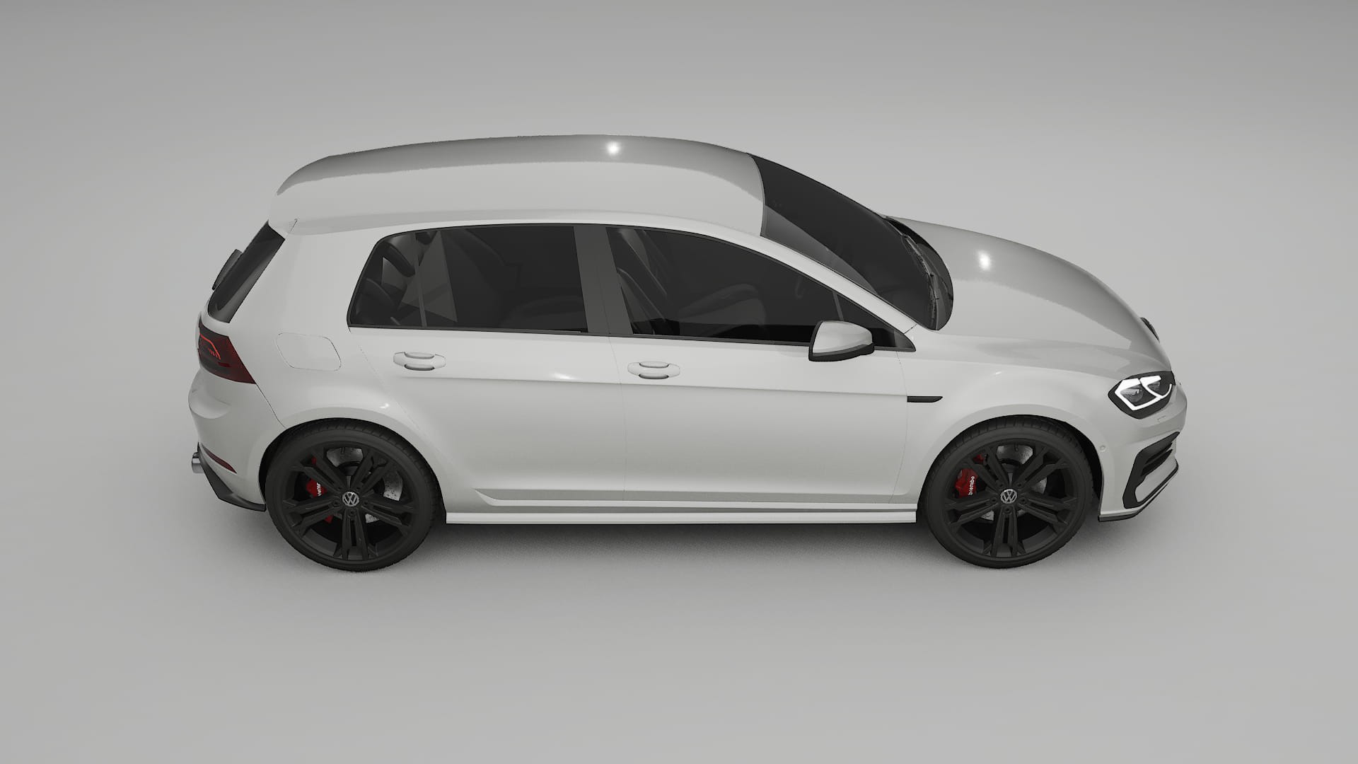 VW Golf Mk7 TPU Lakbeschermingsfolie | PEARL Kleurveranderende PPF – Volledig Voorgesneden Kit