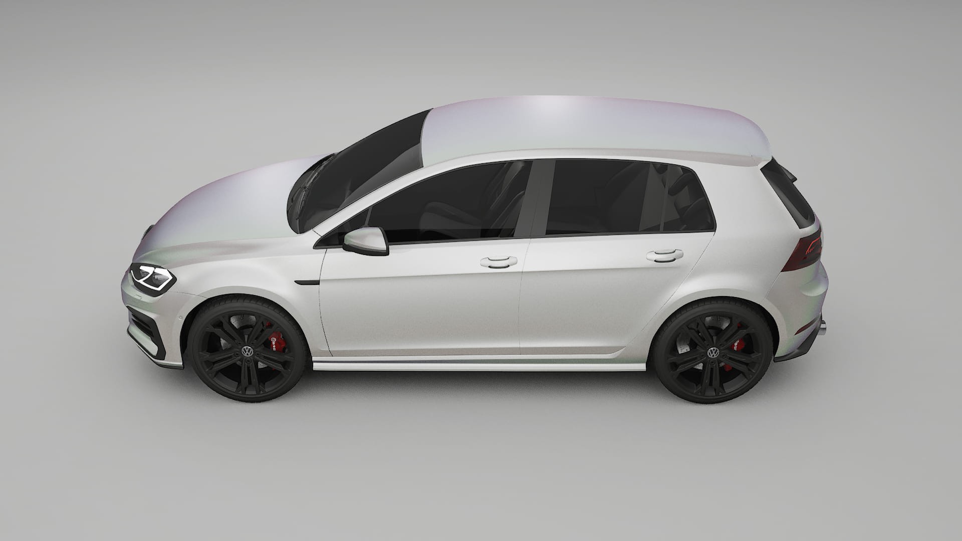 VW Golf Mk7 TPU Lakbeschermingsfolie | NEBULA Kleurveranderende PPF – Volledig Voorgesneden Kit