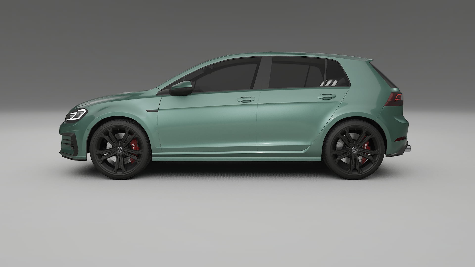 VW Golf Mk7 TPU Lakbeschermingsfolie | EVERGREEN Kleurveranderende PPF – Volledig Voorgesneden Kit