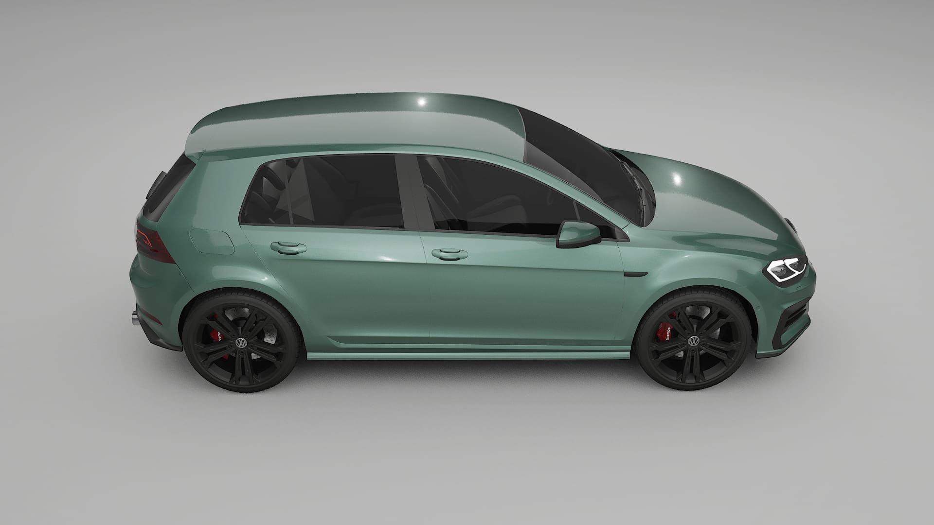 VW Golf Mk7 TPU Lakbeschermingsfolie | EVERGREEN Kleurveranderende PPF – Volledig Voorgesneden Kit