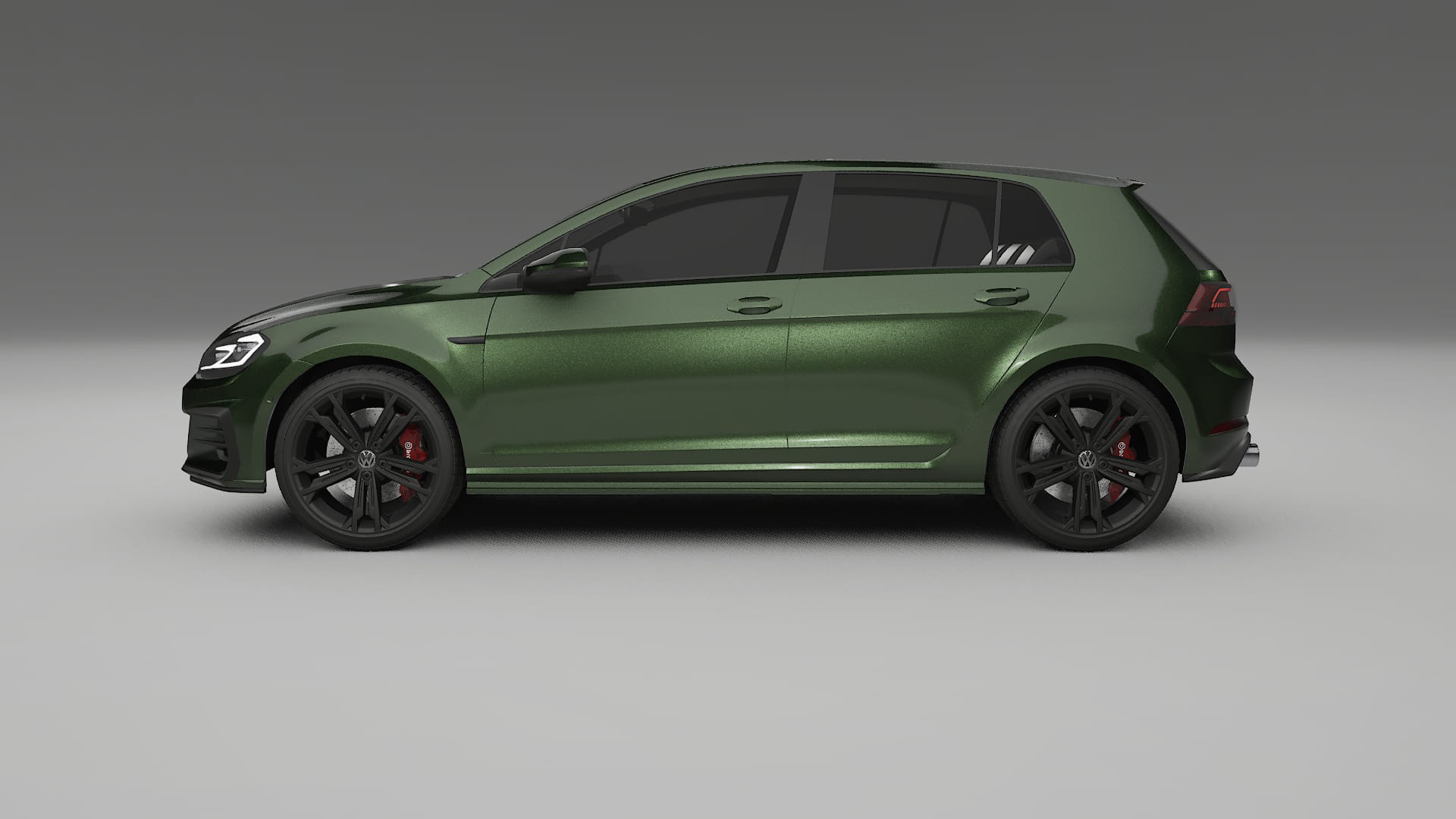 VW Golf Mk7 TPU Lakbeschermingsfolie | LAGOON Kleurveranderende PPF – Volledig Voorgesneden Kit