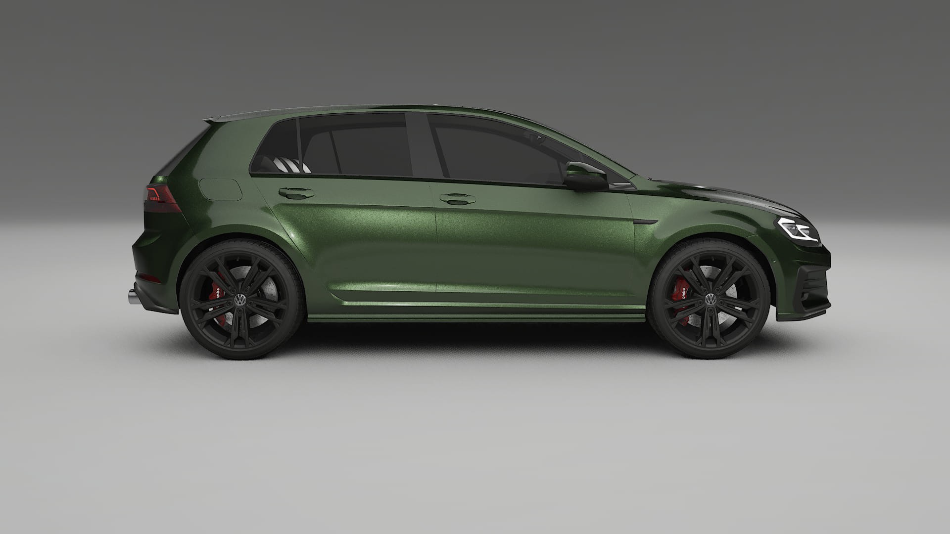 VW Golf Mk7 TPU Lakbeschermingsfolie | LAGOON Kleurveranderende PPF – Volledig Voorgesneden Kit