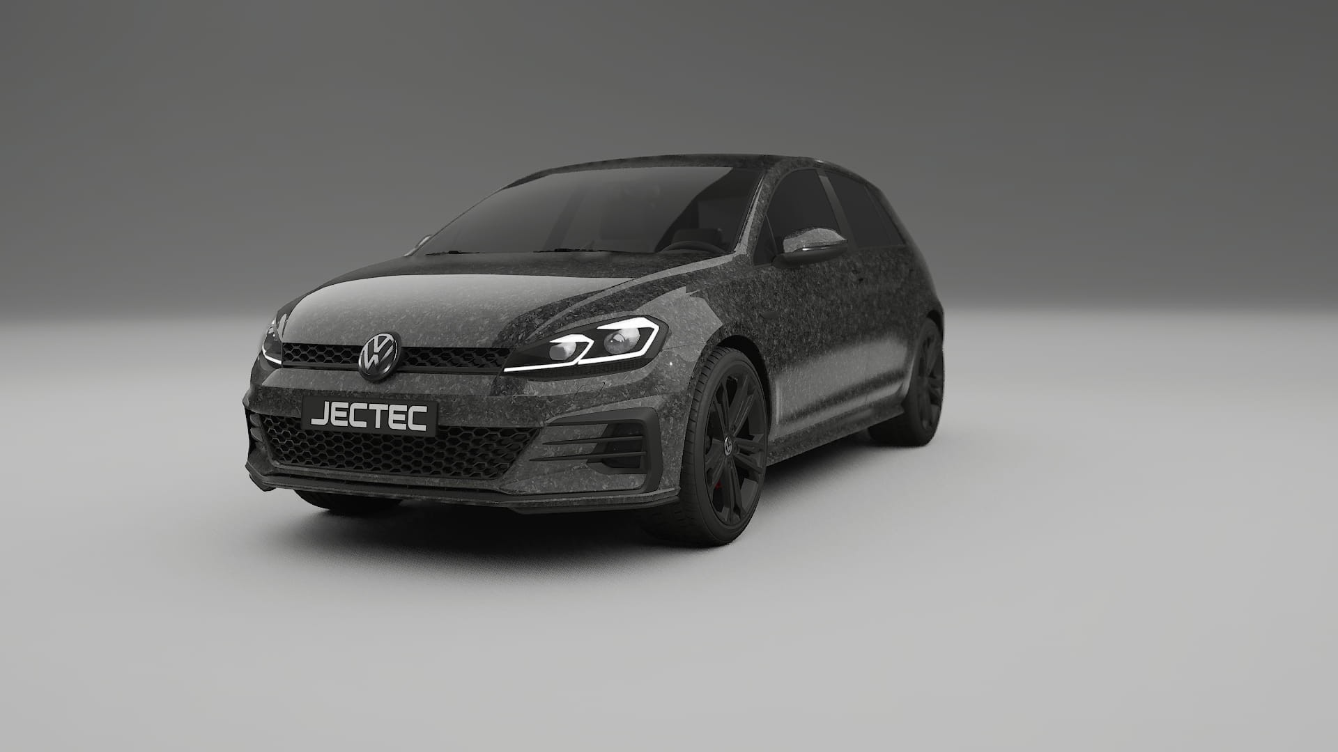 VW Golf Mk7 TPU Lakbeschermingsfolie | FORGED S Kleurveranderende PPF – Volledig Voorgesneden Kit 2