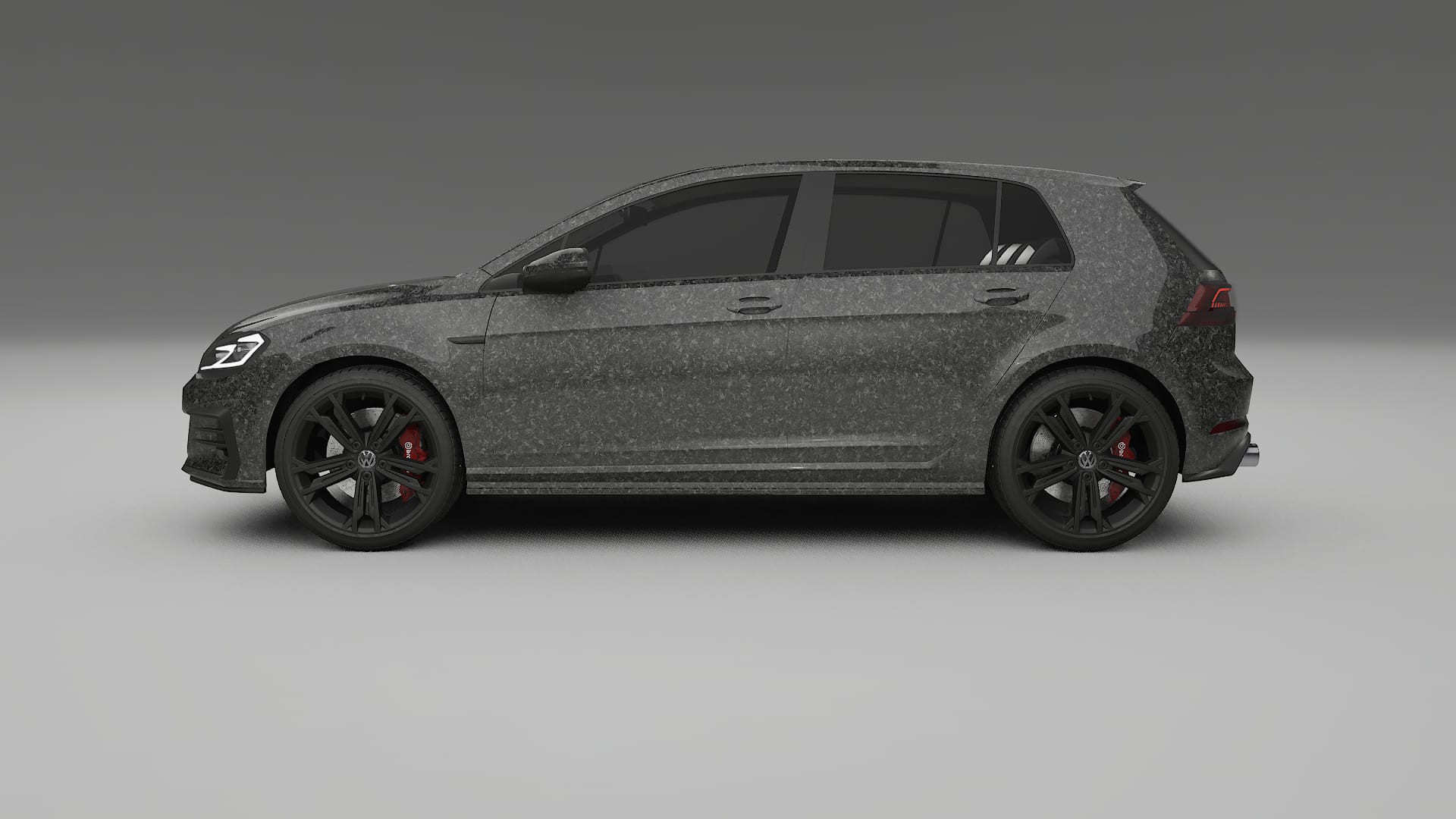 VW Golf Mk7 TPU Lakbeschermingsfolie | FORGED S Kleurveranderende PPF – Volledig Voorgesneden Kit