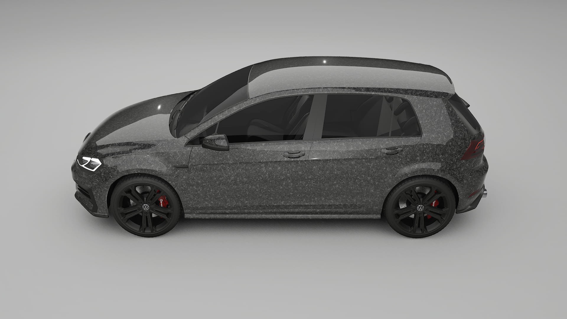 VW Golf Mk7 TPU Lakbeschermingsfolie | FORGED S Kleurveranderende PPF – Volledig Voorgesneden Kit
