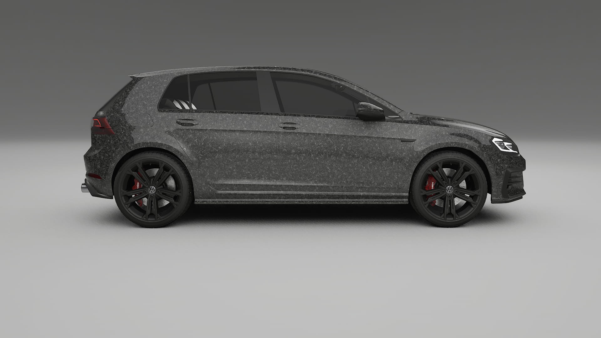 VW Golf Mk7 TPU Lakbeschermingsfolie | FORGED S Kleurveranderende PPF – Volledig Voorgesneden Kit