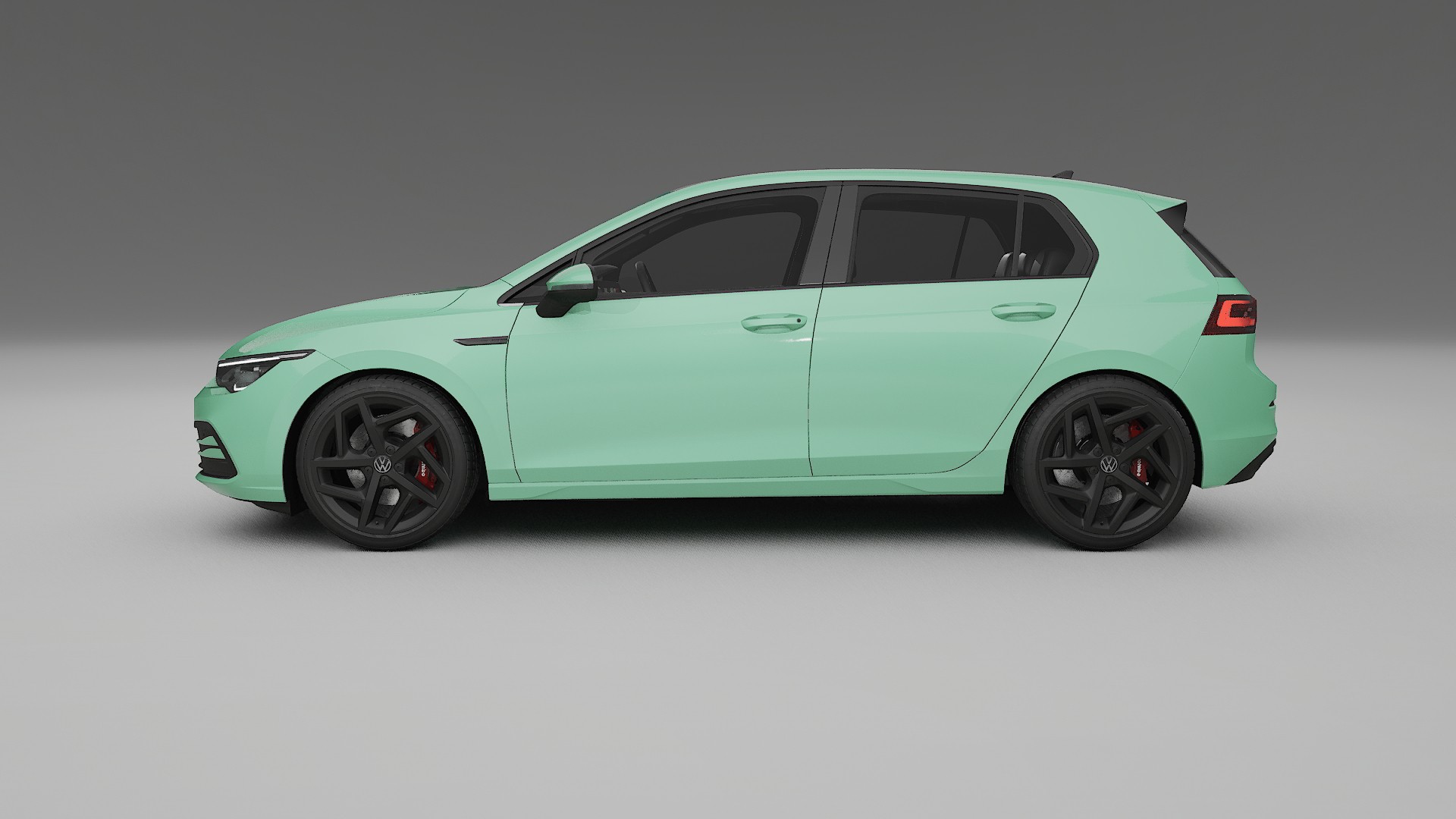 VW Golf Mk8 TPU Lakbeschermingsfolie | DUSTY Kleurveranderende PPF – Volledig Voorgesneden Kit