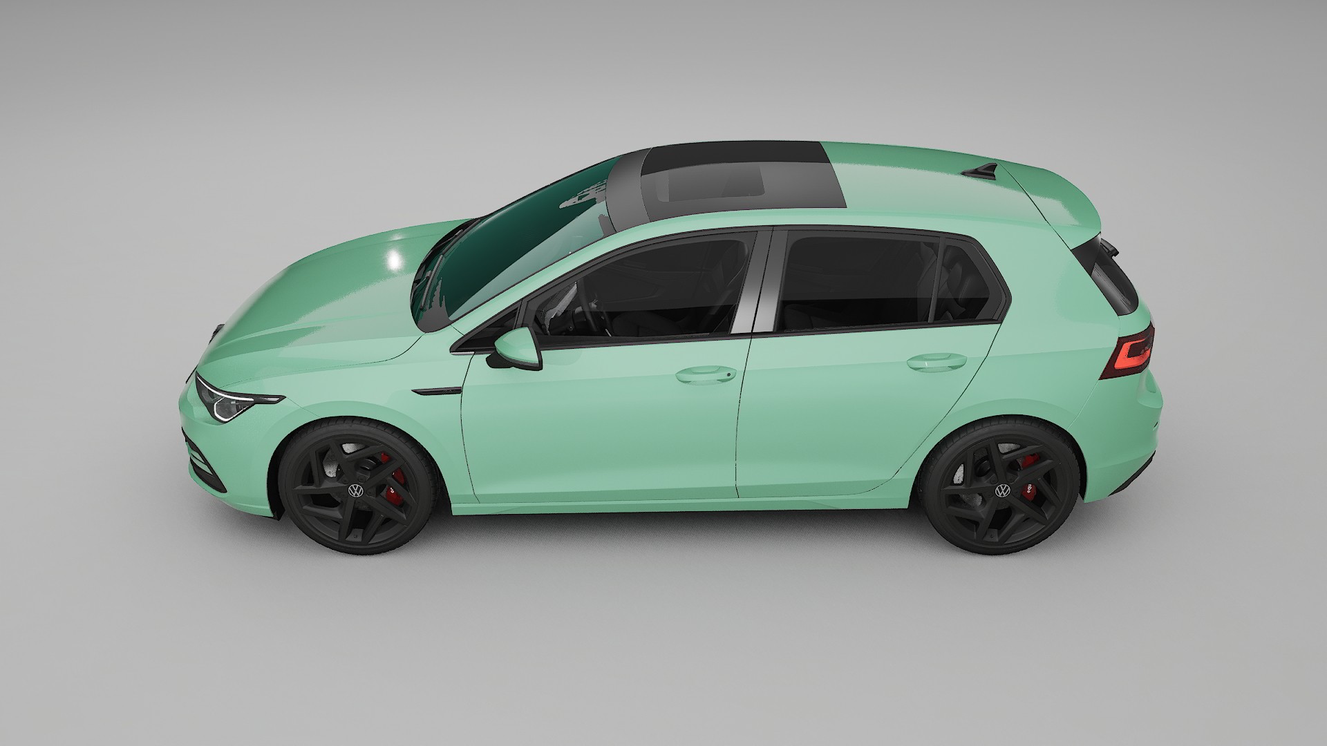 VW Golf Mk8 TPU Lakbeschermingsfolie | DUSTY Kleurveranderende PPF – Volledig Voorgesneden Kit