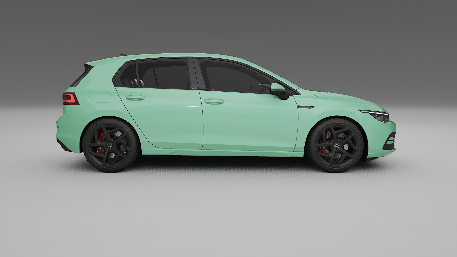 VW Golf Mk8 TPU Lakbeschermingsfolie | DUSTY Kleurveranderende PPF – Volledig Voorgesneden Kit