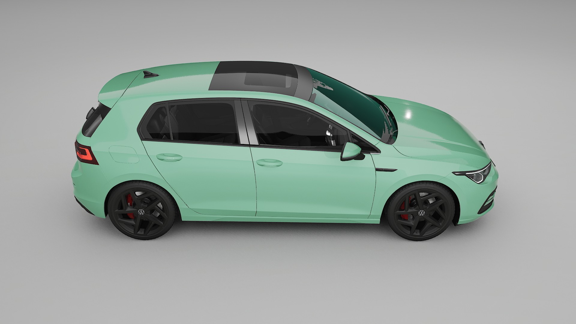 VW Golf Mk8 TPU Lakbeschermingsfolie | DUSTY Kleurveranderende PPF – Volledig Voorgesneden Kit