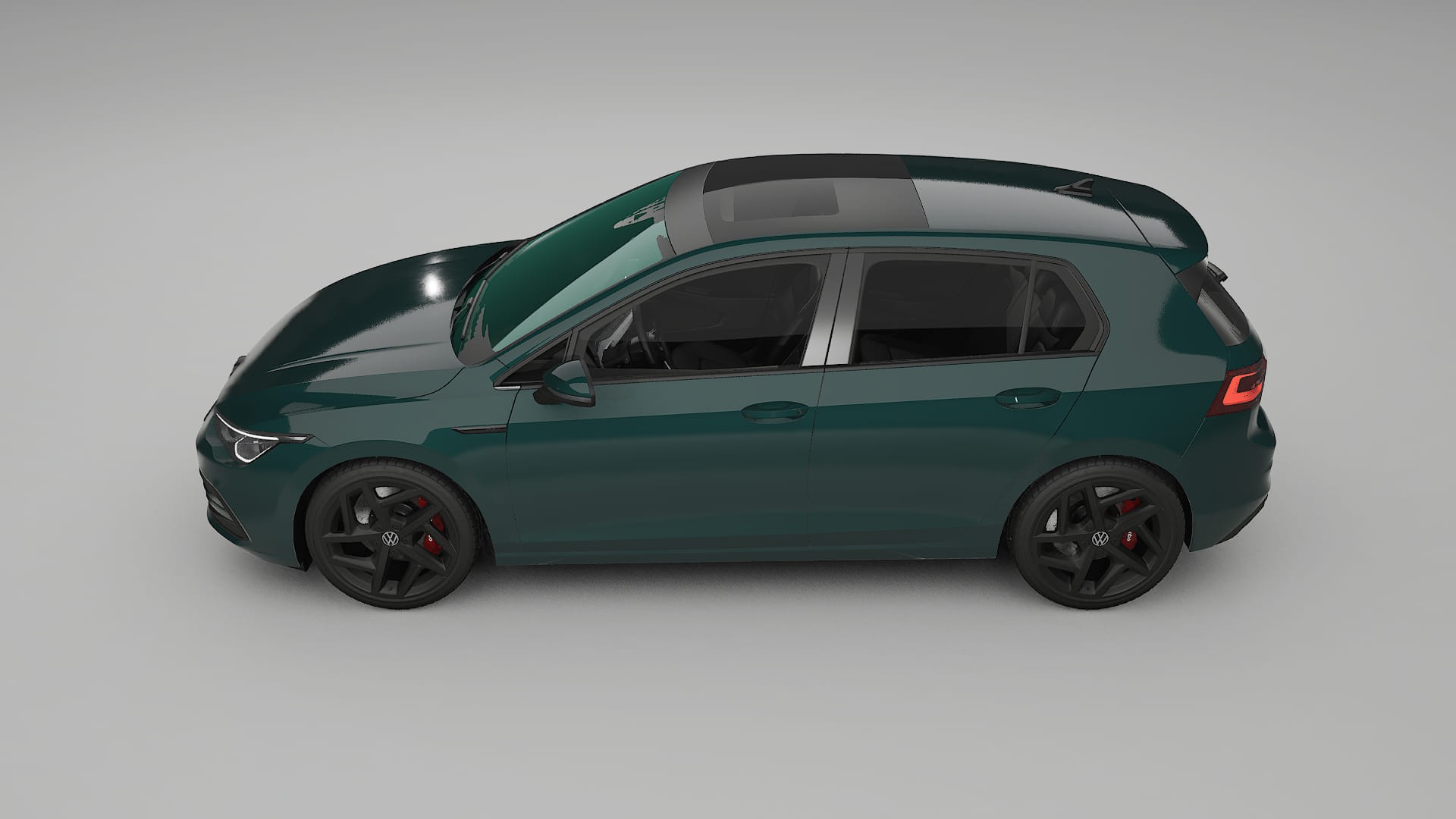 VW Golf Mk8 TPU Lakbeschermingsfolie | INFERNO Kleurveranderende PPF – Volledig Voorgesneden Kit