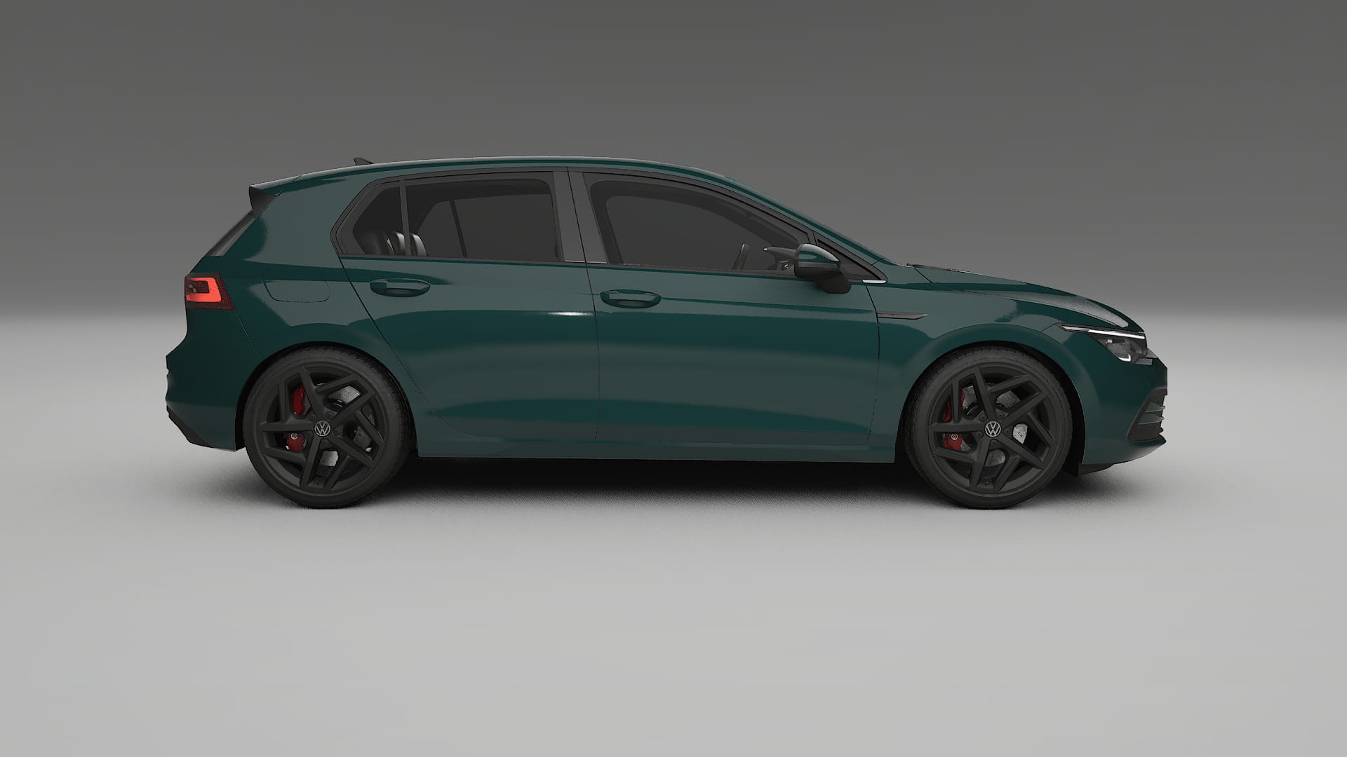 VW Golf Mk8 TPU Lakbeschermingsfolie | INFERNO Kleurveranderende PPF – Volledig Voorgesneden Kit