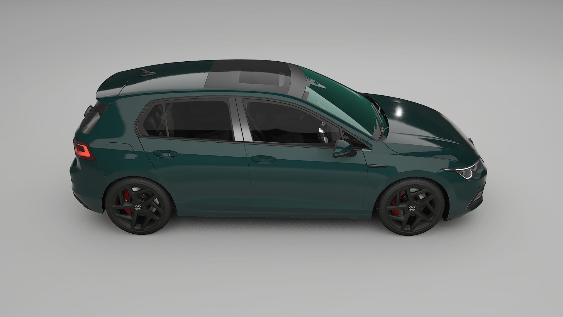 VW Golf Mk8 TPU Lakbeschermingsfolie | INFERNO Kleurveranderende PPF – Volledig Voorgesneden Kit