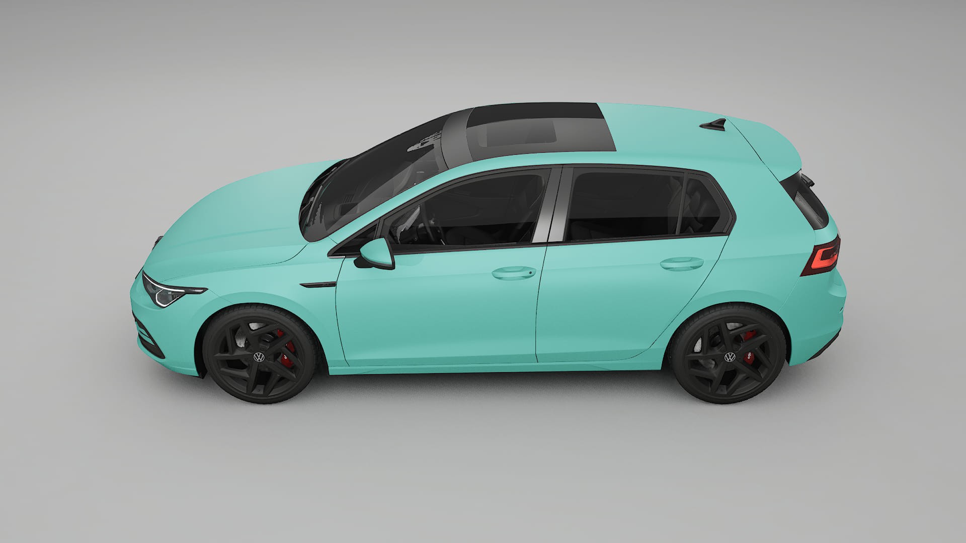 VW Golf Mk8 TPU Lakbeschermingsfolie | FROST Kleurveranderende PPF – Volledig Voorgesneden Kit