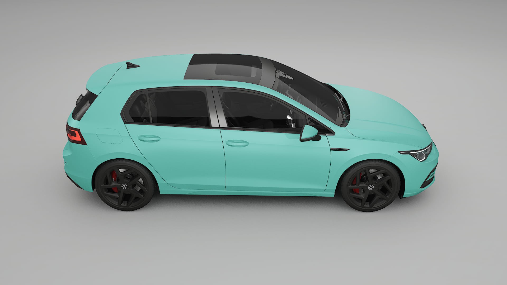 VW Golf Mk8 TPU Lakbeschermingsfolie | FROST Kleurveranderende PPF – Volledig Voorgesneden Kit