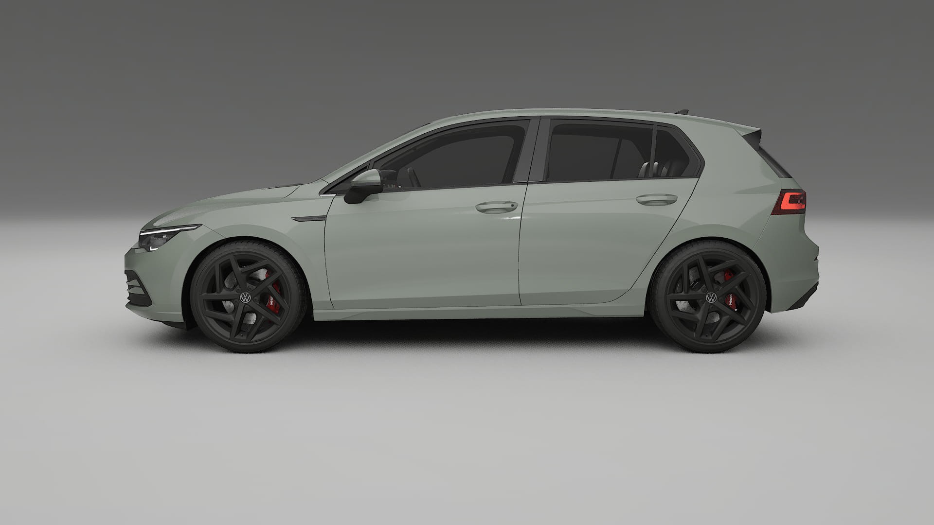 VW Golf Mk8 TPU Lakbeschermingsfolie | SLATE Kleurveranderende PPF – Volledig Voorgesneden Kit