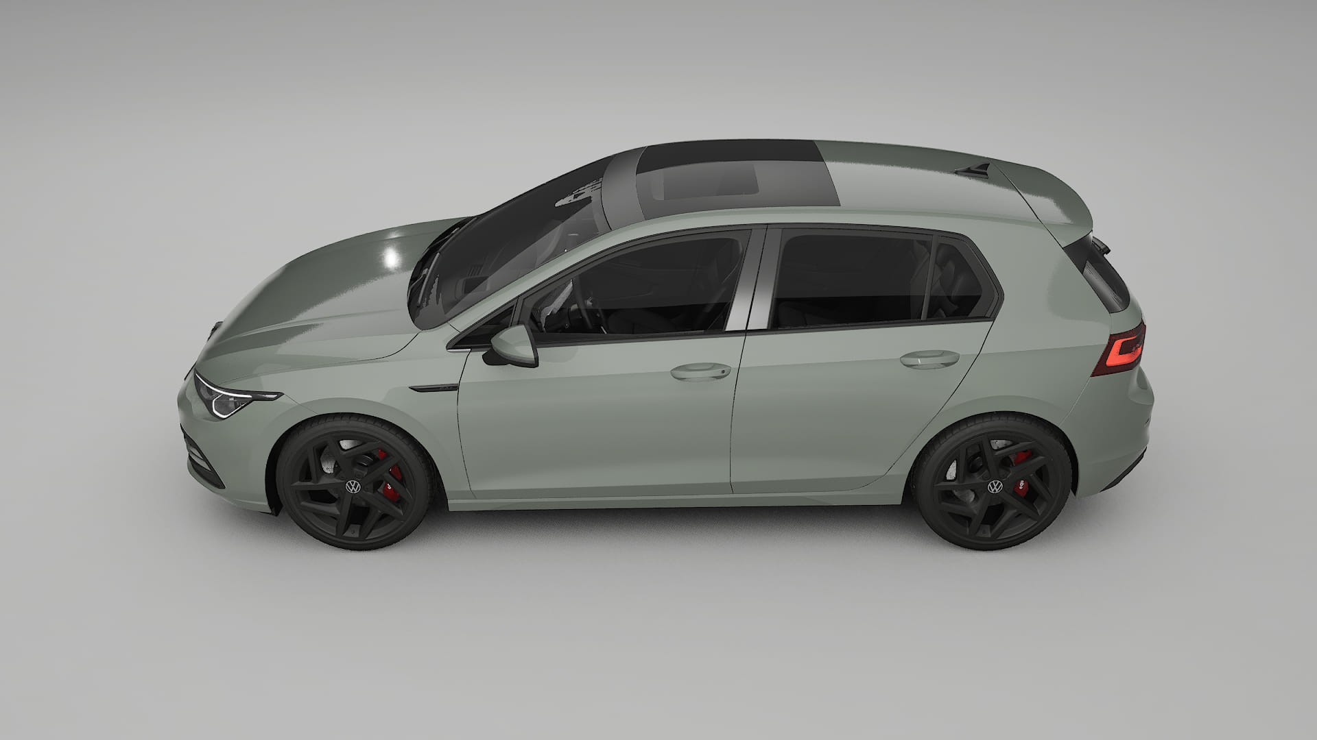 VW Golf Mk8 TPU Lakbeschermingsfolie | SLATE Kleurveranderende PPF – Volledig Voorgesneden Kit