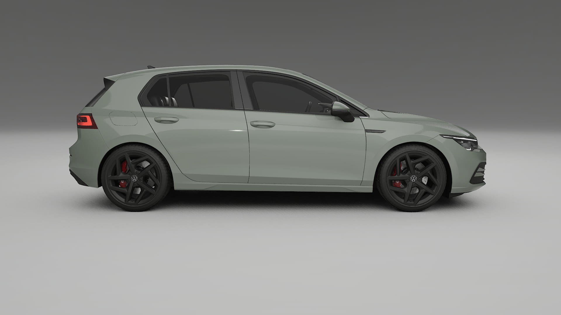 VW Golf Mk8 TPU Lakbeschermingsfolie | SLATE Kleurveranderende PPF – Volledig Voorgesneden Kit