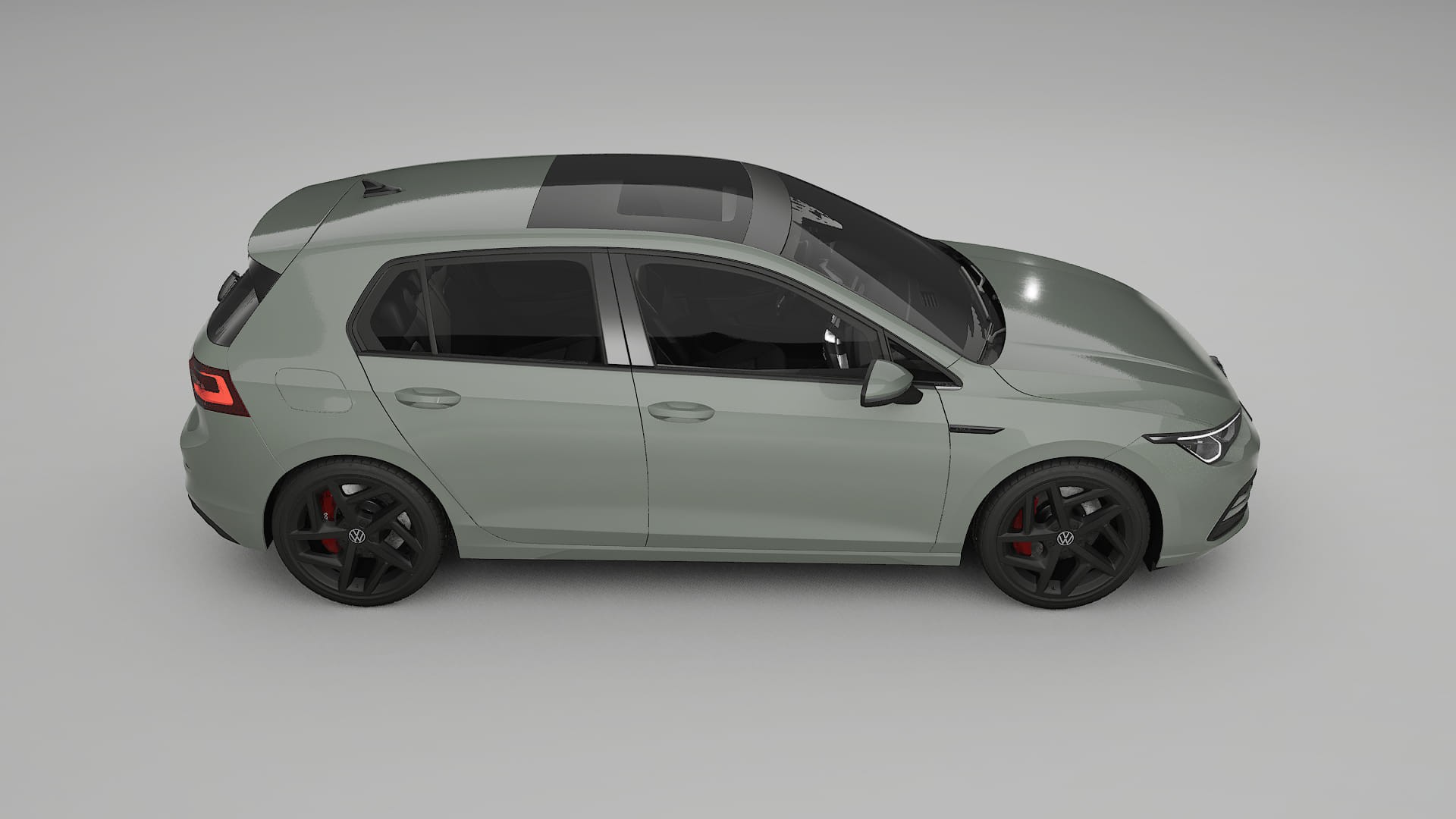 VW Golf Mk8 TPU Lakbeschermingsfolie | SLATE Kleurveranderende PPF – Volledig Voorgesneden Kit