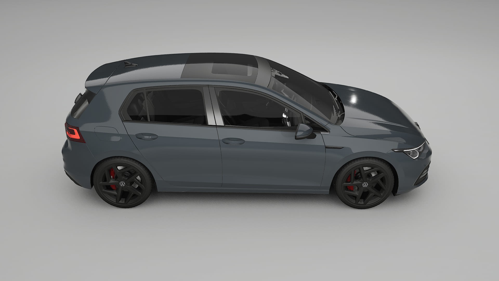 VW Golf Mk8 TPU Lakbeschermingsfolie | GRANITE Kleurveranderende PPF – Volledig Voorgesneden Kit