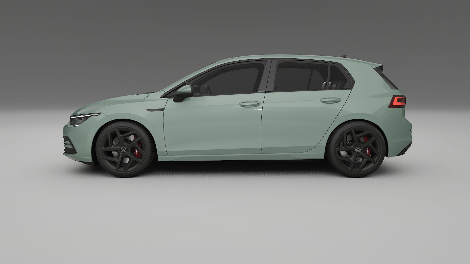 VW Golf Mk8 TPU Lakbeschermingsfolie | CINDER Kleurveranderende PPF – Volledig Voorgesneden Kit