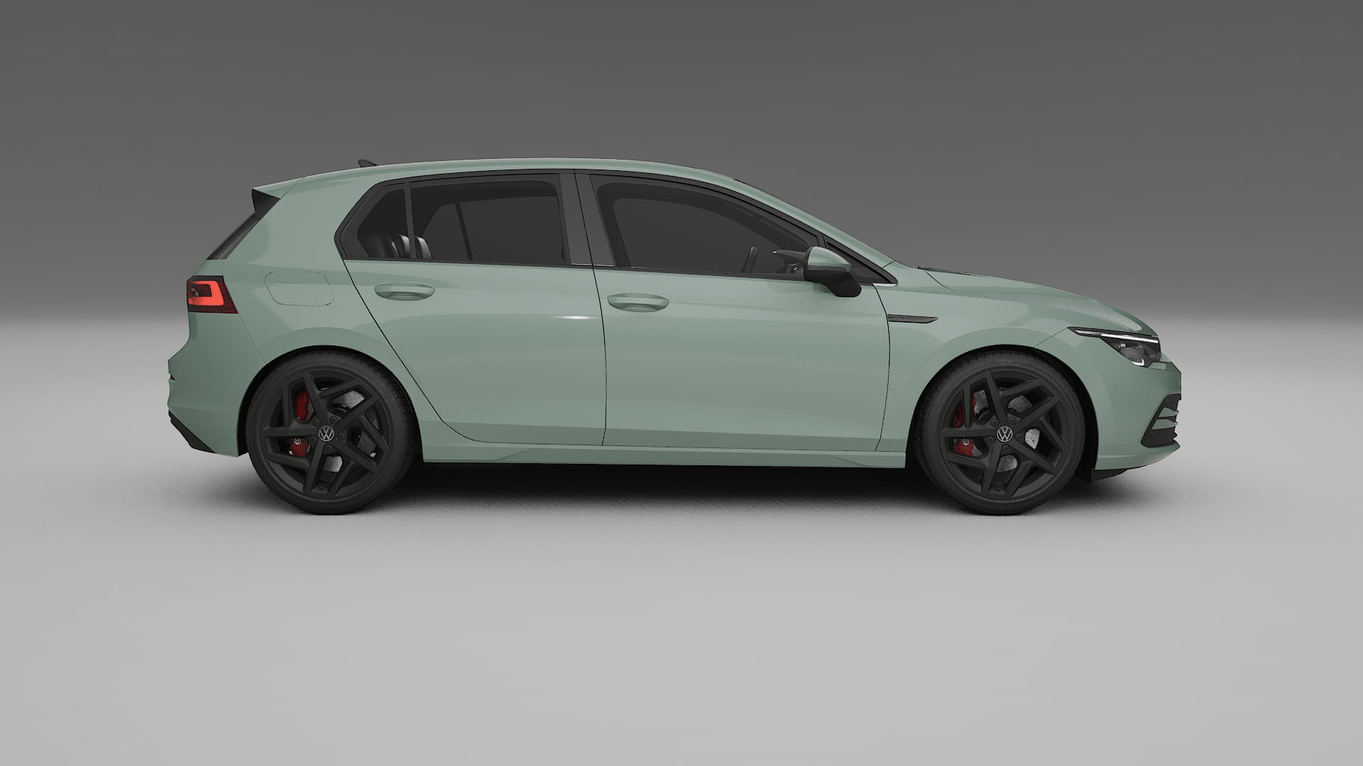 VW Golf Mk8 TPU Lakbeschermingsfolie | CINDER Kleurveranderende PPF – Volledig Voorgesneden Kit