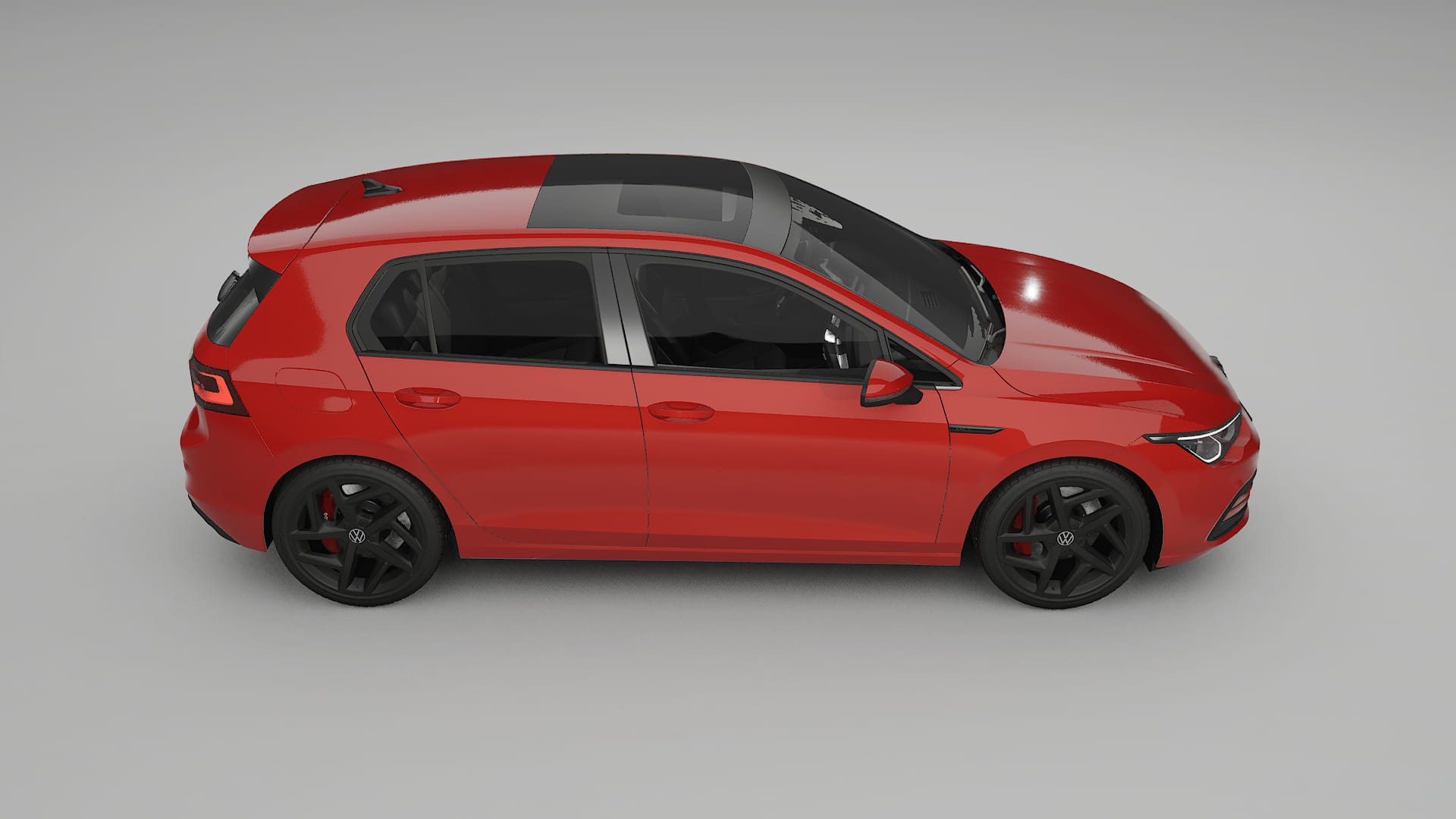 VW Golf Mk8 TPU Lakbeschermingsfolie | BLAZE Kleurveranderende PPF – Volledig Voorgesneden Kit