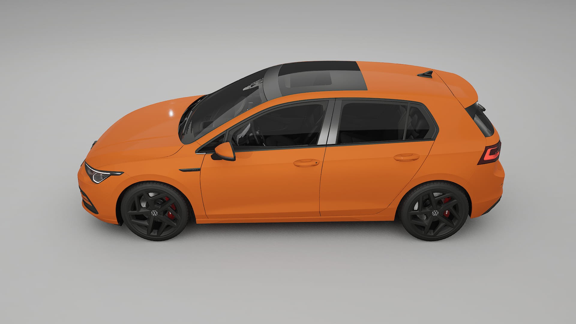 VW Golf Mk8 TPU Lakbeschermingsfolie | ROCKET Kleurveranderende PPF – Volledig Voorgesneden Kit