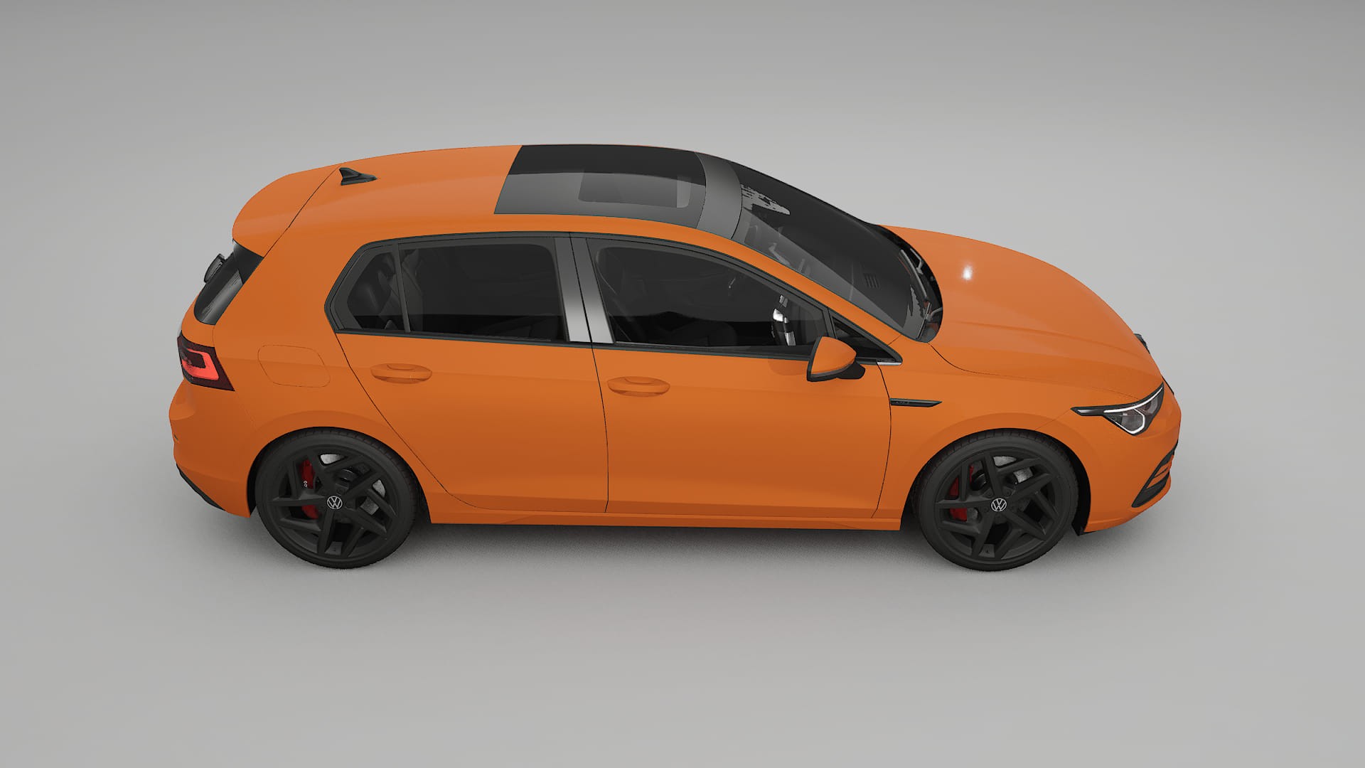 VW Golf Mk8 TPU Lakbeschermingsfolie | ROCKET Kleurveranderende PPF – Volledig Voorgesneden Kit