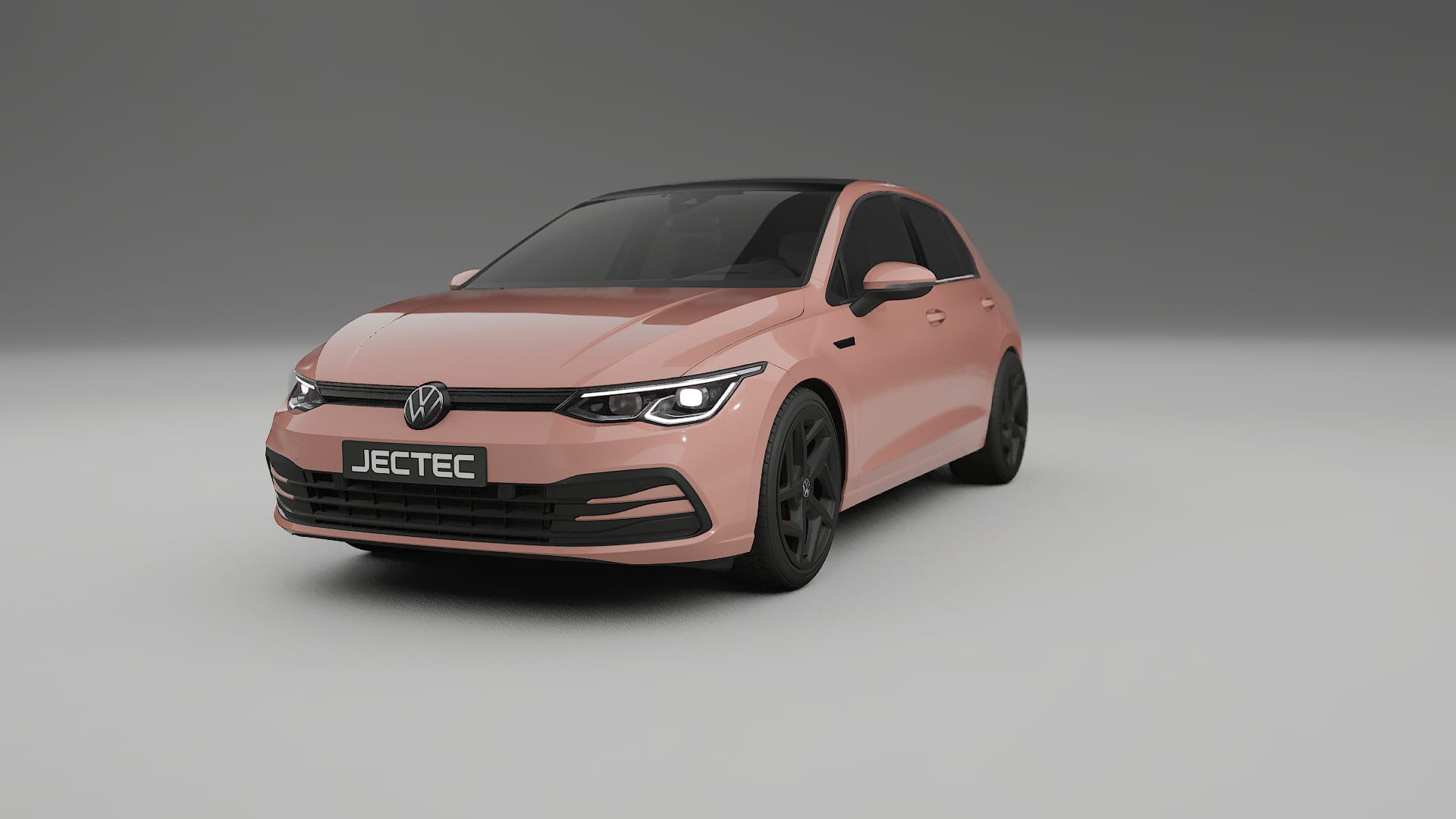 VW Golf Mk8 TPU Lakbeschermingsfolie | BLUSH Kleurveranderende PPF – Volledig Voorgesneden Kit