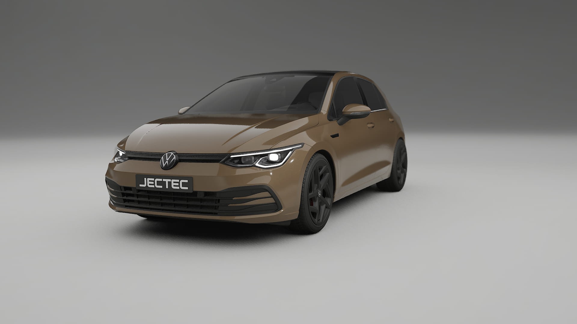 VW Golf Mk8 TPU Lakbeschermingsfolie | SAHARA Kleurveranderende PPF – Volledig Voorgesneden Kit