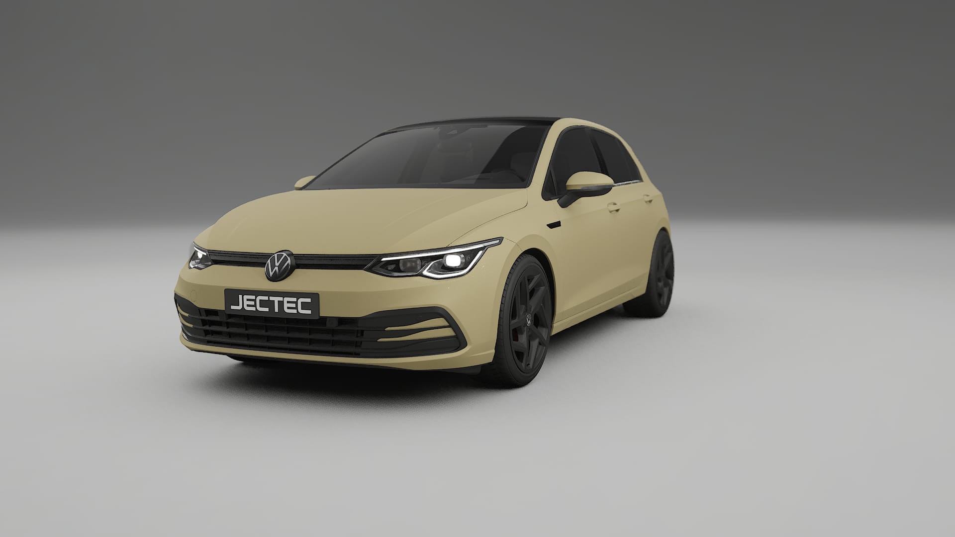 VW Golf Mk8 TPU Lakbeschermingsfolie | SAND Kleurveranderende PPF – Volledig Voorgesneden Kit