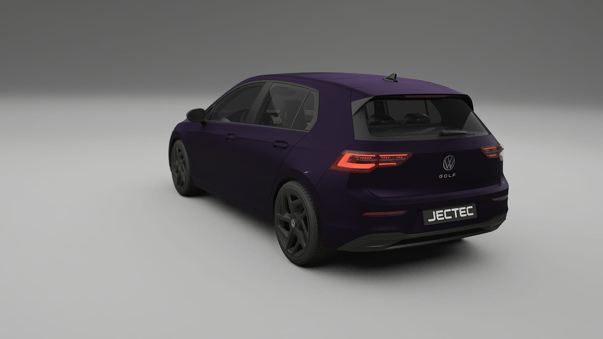 VW Golf Mk8 TPU Lakbeschermingsfolie | VIOLET Kleurveranderende PPF – Volledig Voorgesneden Kit